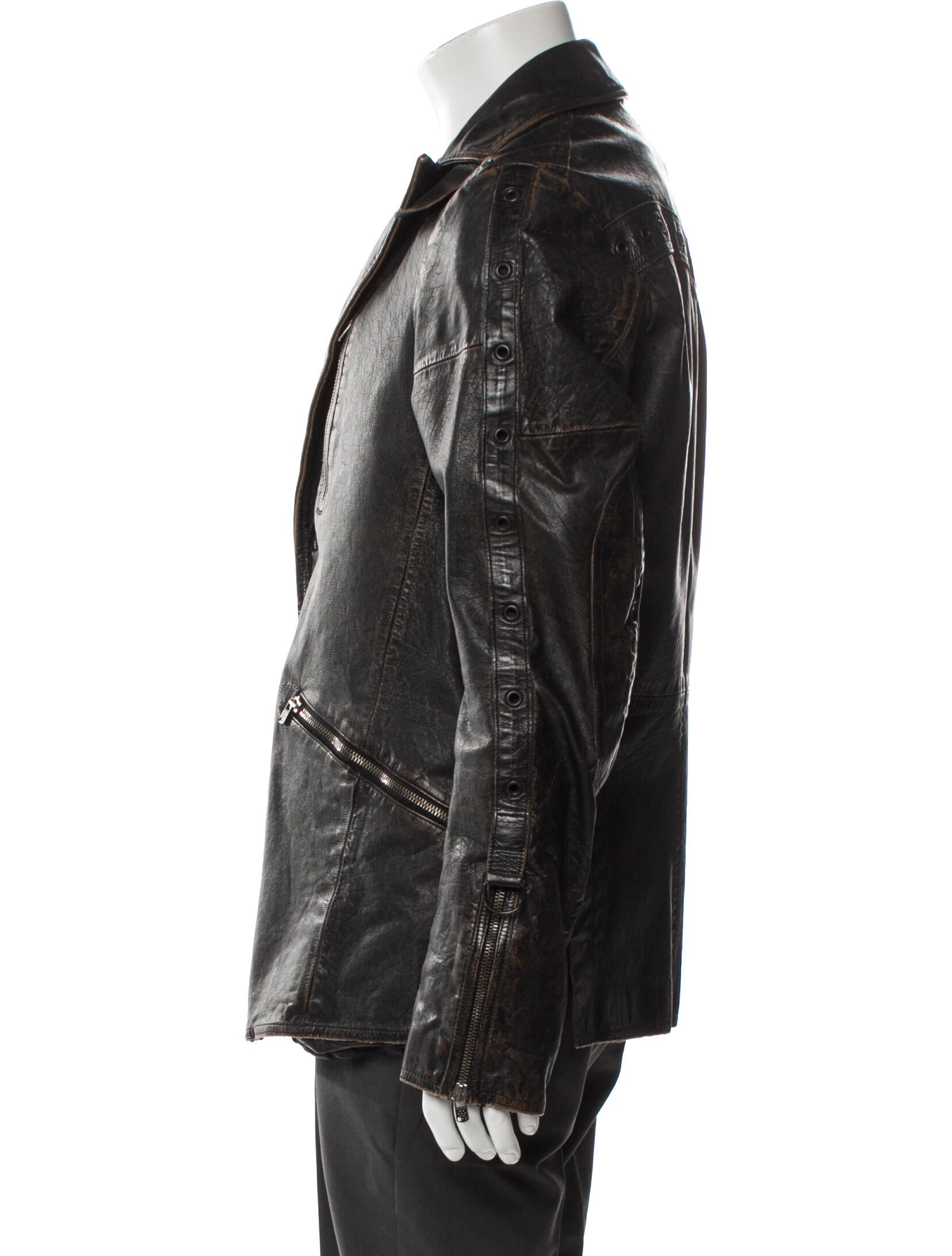 Diesel Leather Moto Jacket