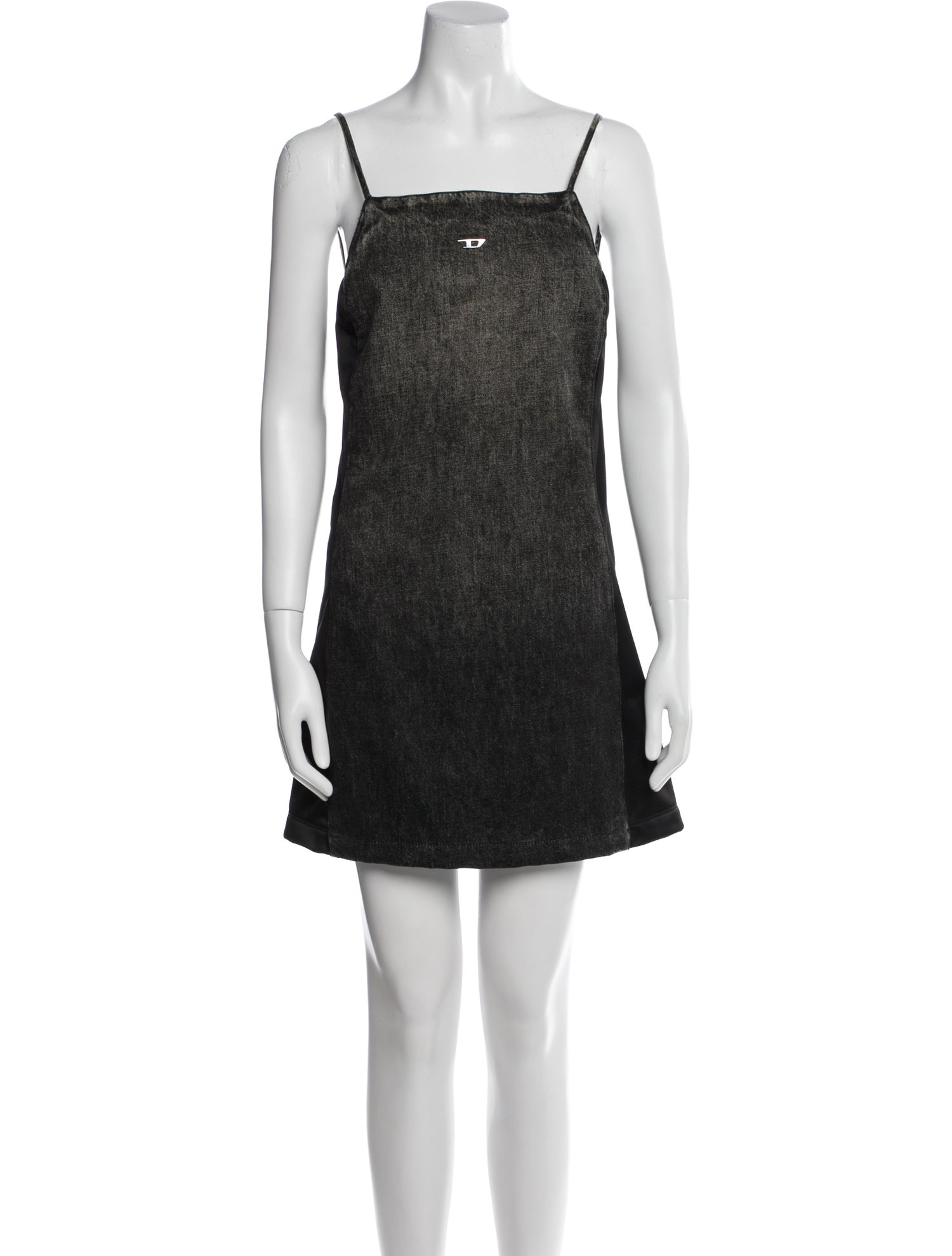 Diesel Square Neckline Mini Dress