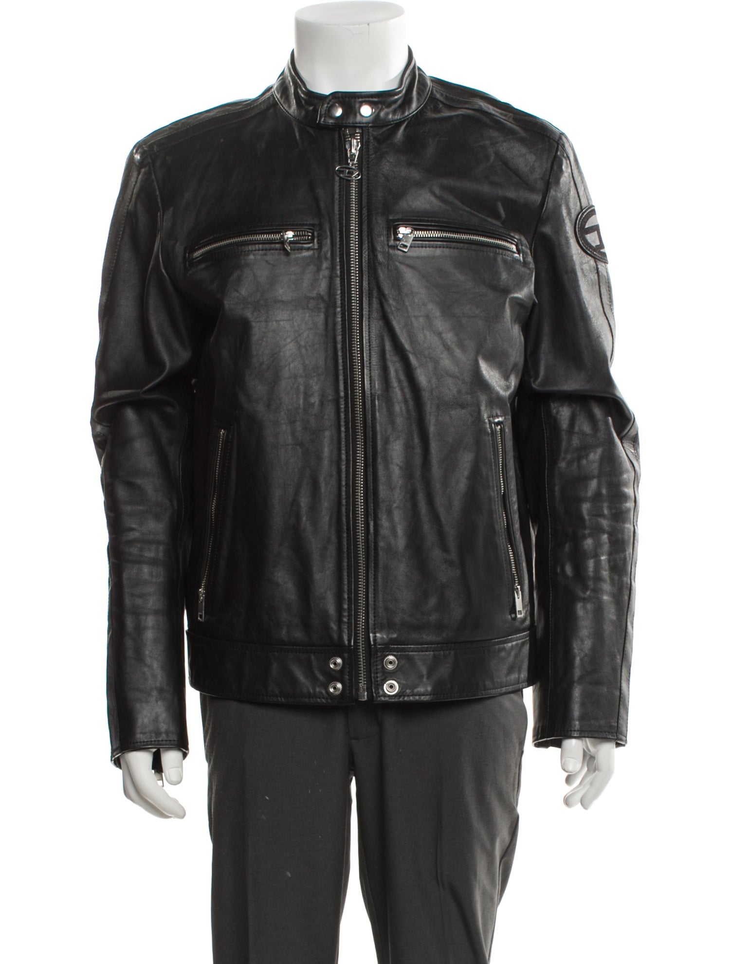Diesel Leather Moto Jacket
