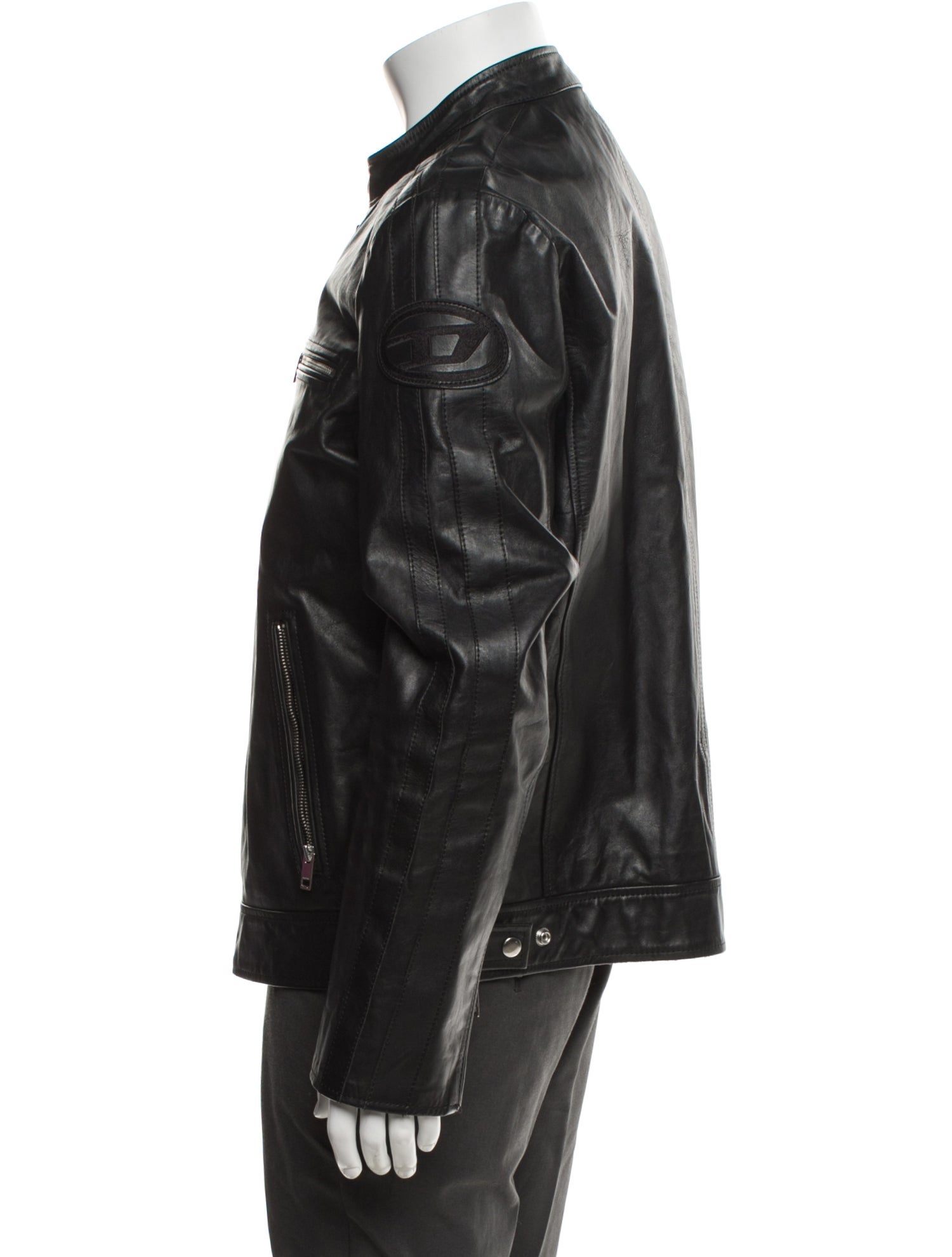 Diesel Leather Moto Jacket