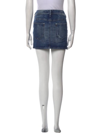 Diesel Distressed Accents Mini Skirt