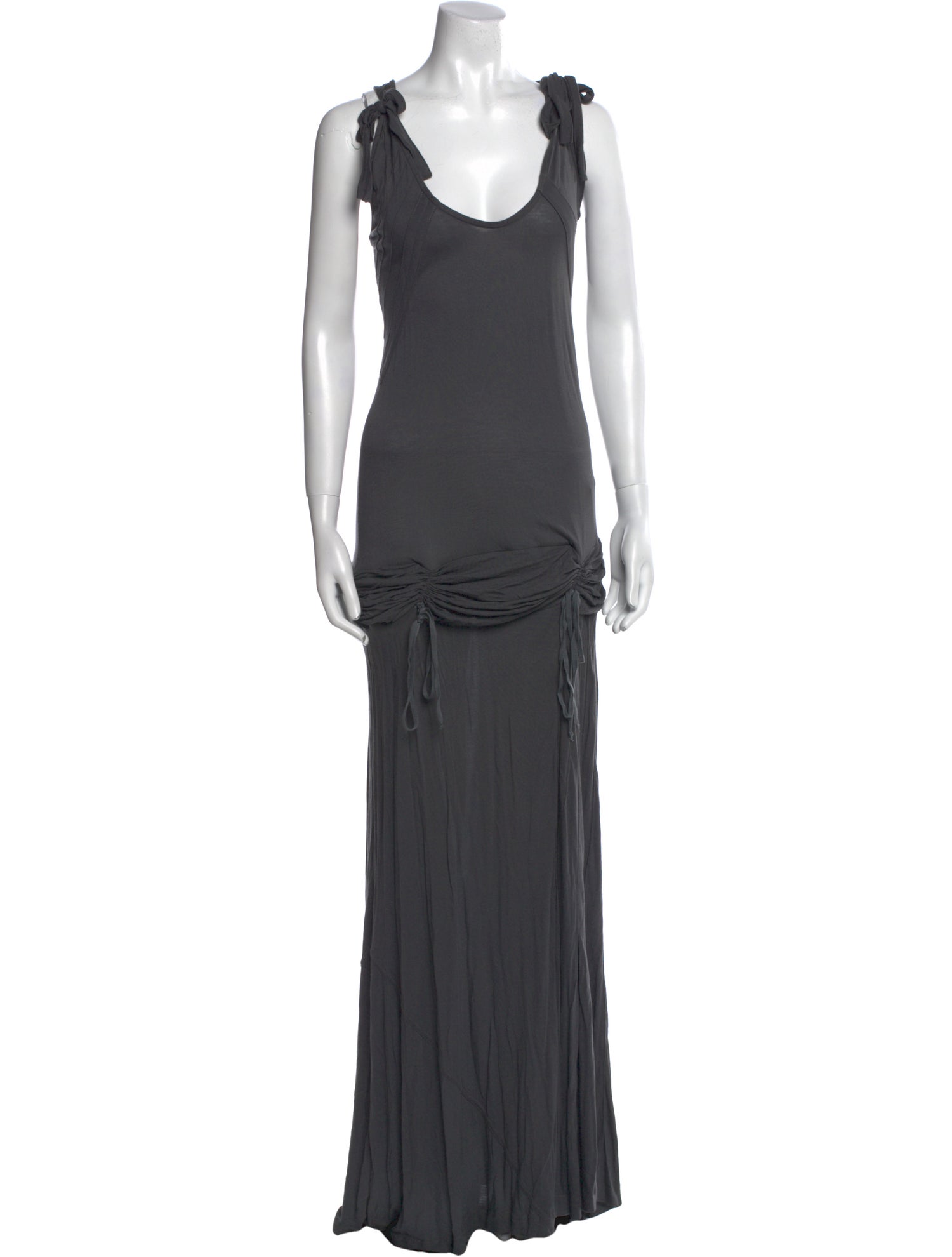Diesel Scoop Neck Long Dress