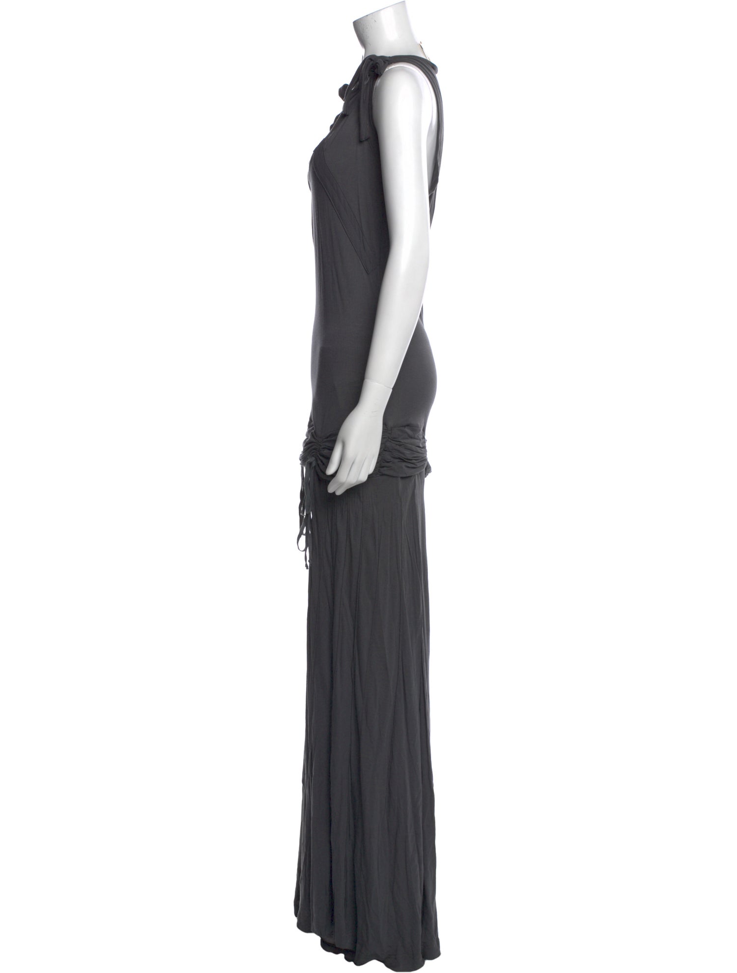 Diesel Scoop Neck Long Dress