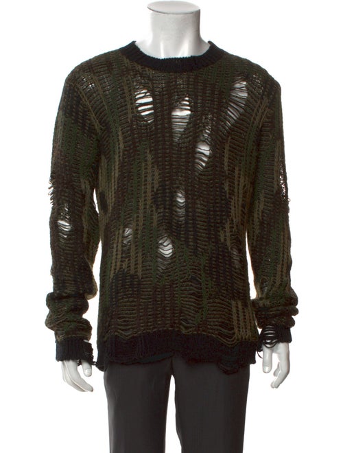 Diesel Printed Crew Neck Pullover