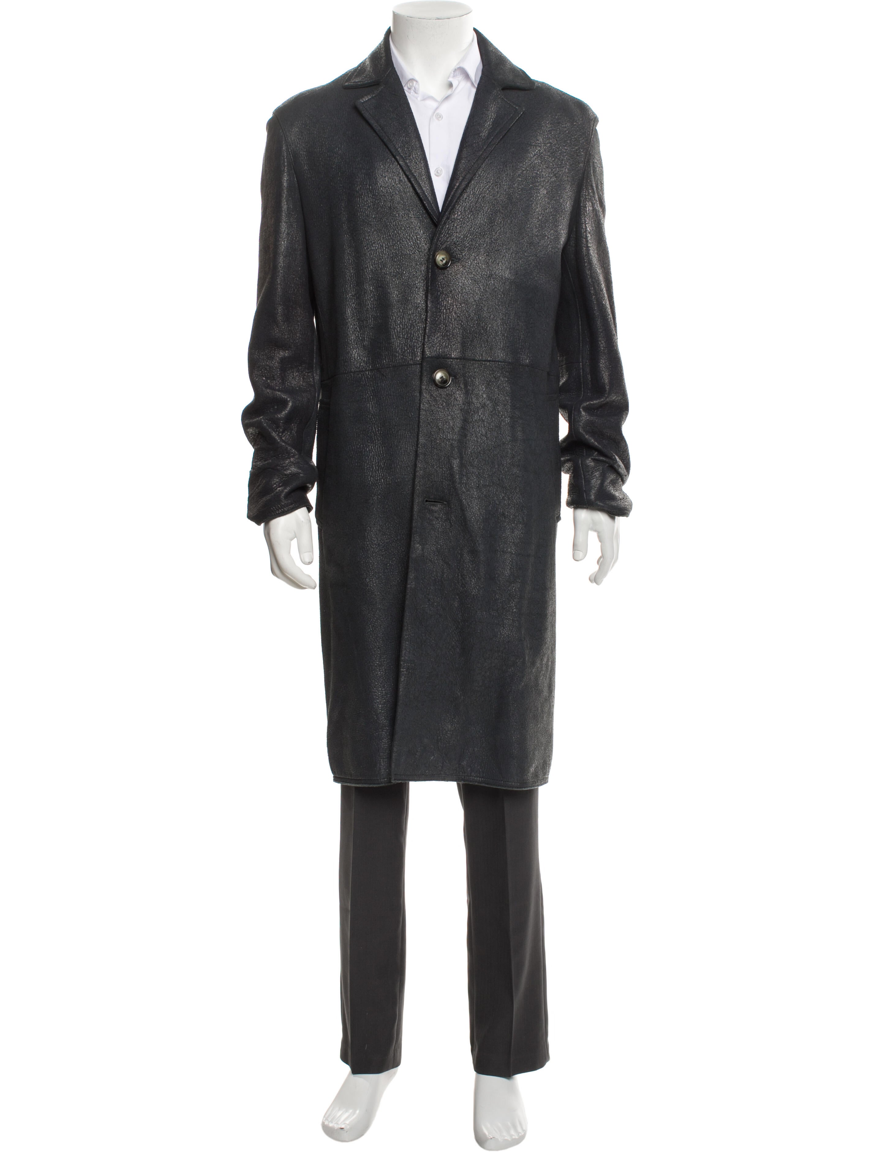 Diesel Lambskin Overcoat