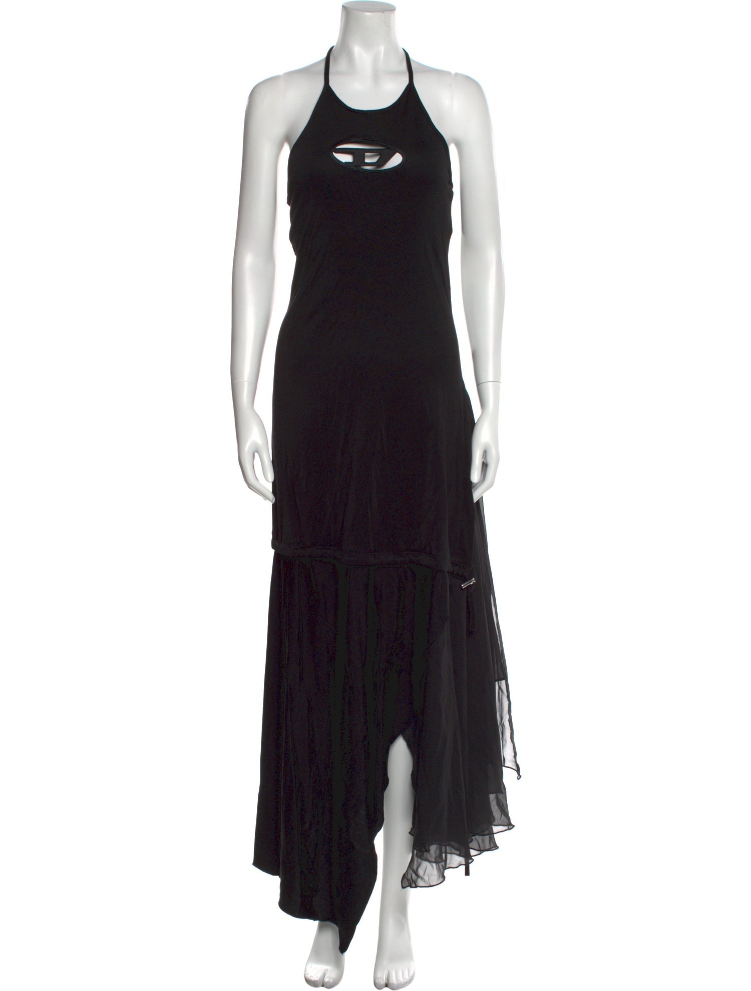 Diesel Halterneck Long Dress