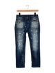 Diesel Mid-Rise Straight Leg Jeans