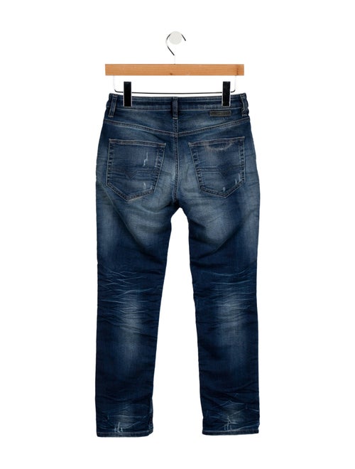 Diesel Mid-Rise Straight Leg Jeans