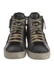 Diesel Suede Colorblock Pattern Sneakers
