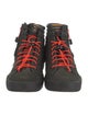 Diesel Suede Colorblock Pattern Sneakers