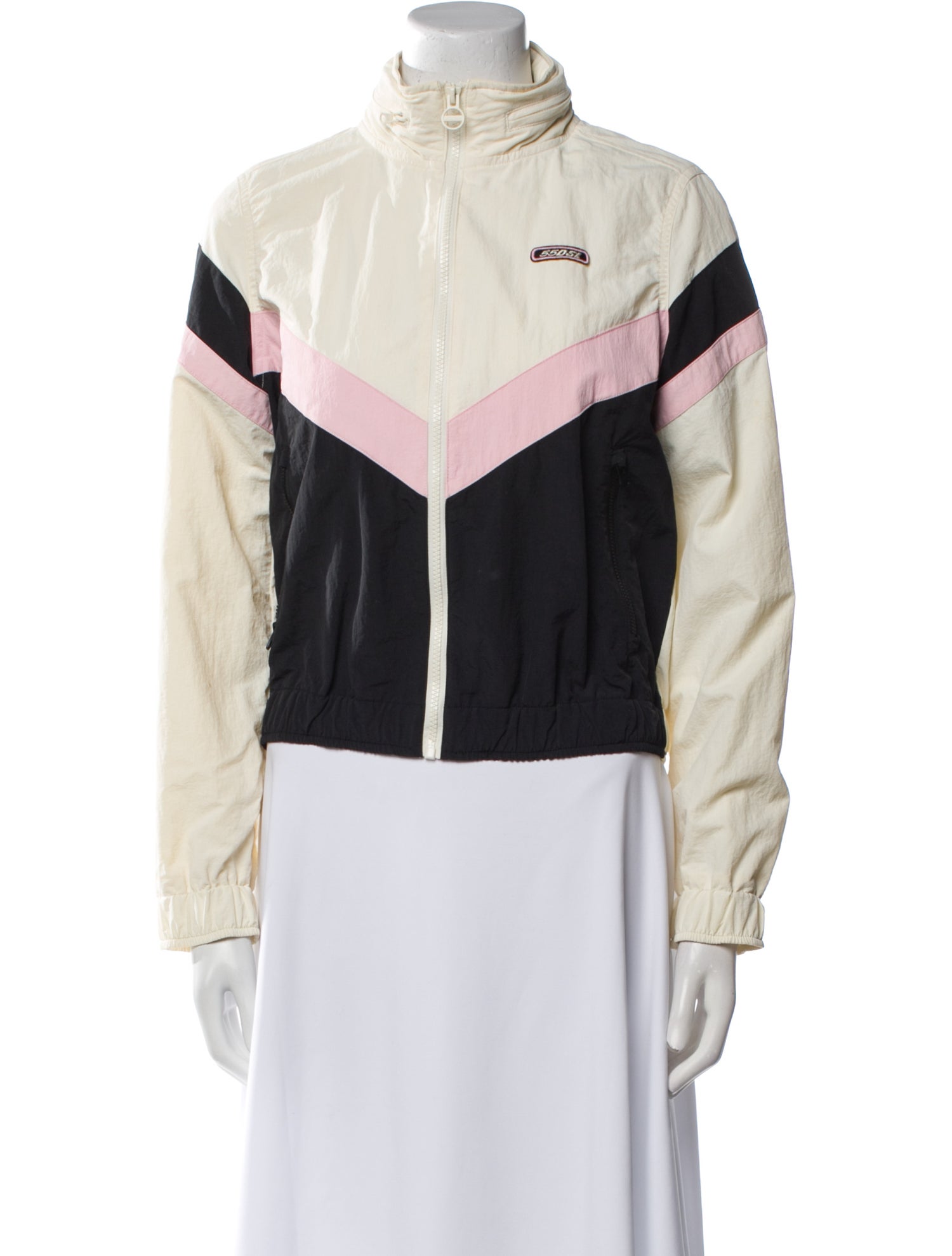 Diesel Nylon Striped Jacket