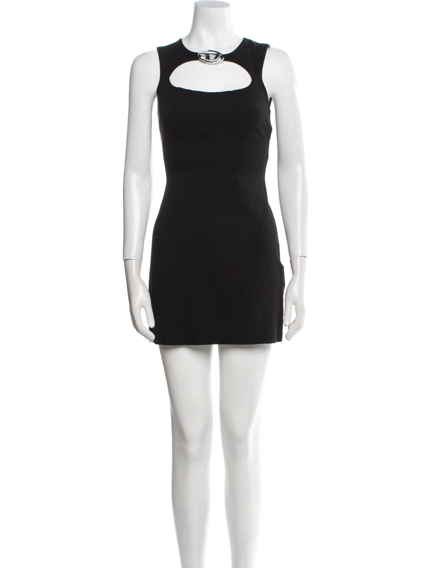 Diesel Scoop Neck Mini Dress