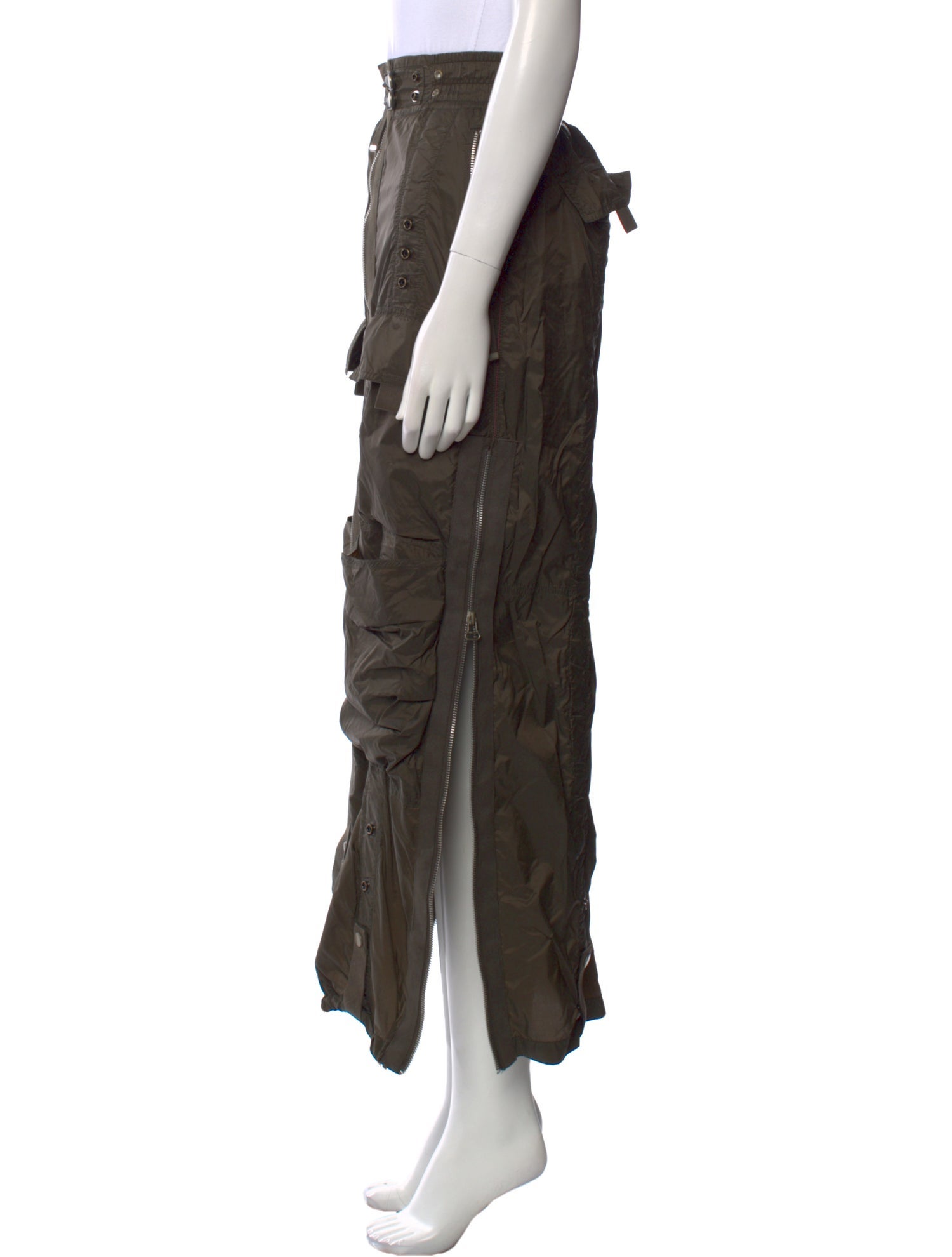 Diesel Nylon Midi Length Skirt