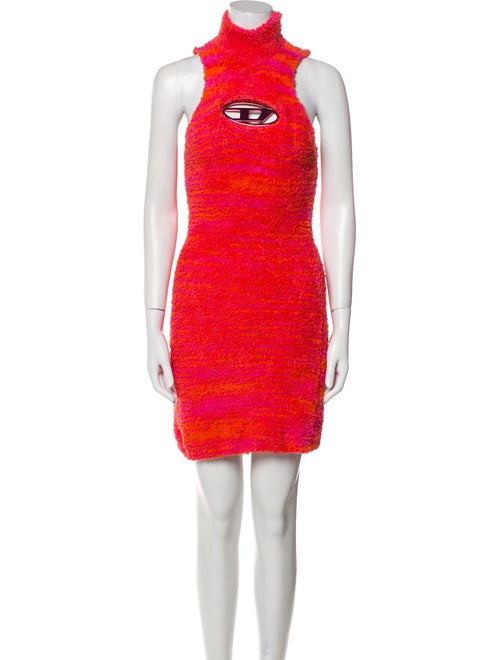 Diesel Turtleneck Knee-Length Dress