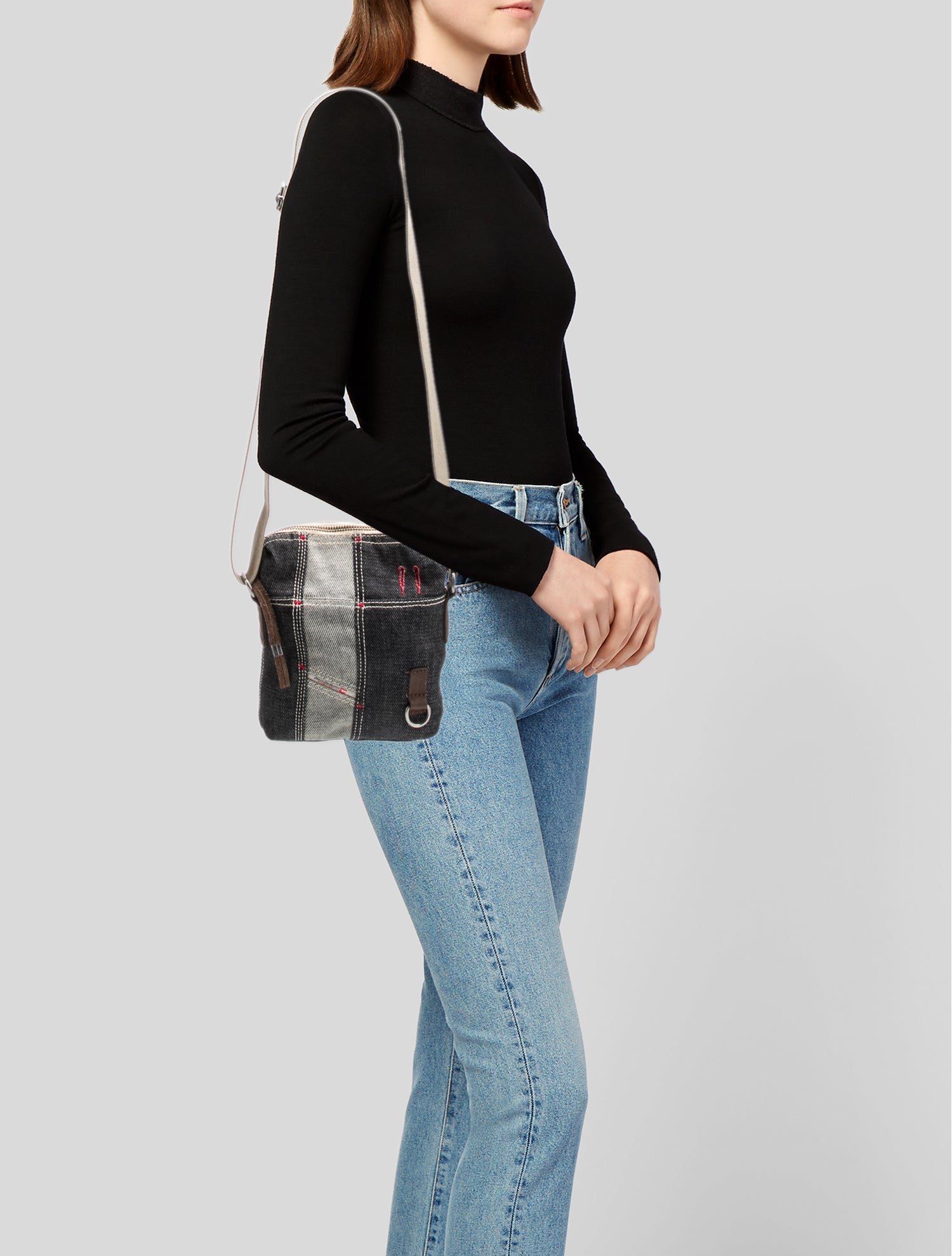 Diesel Denim Messenger Bag