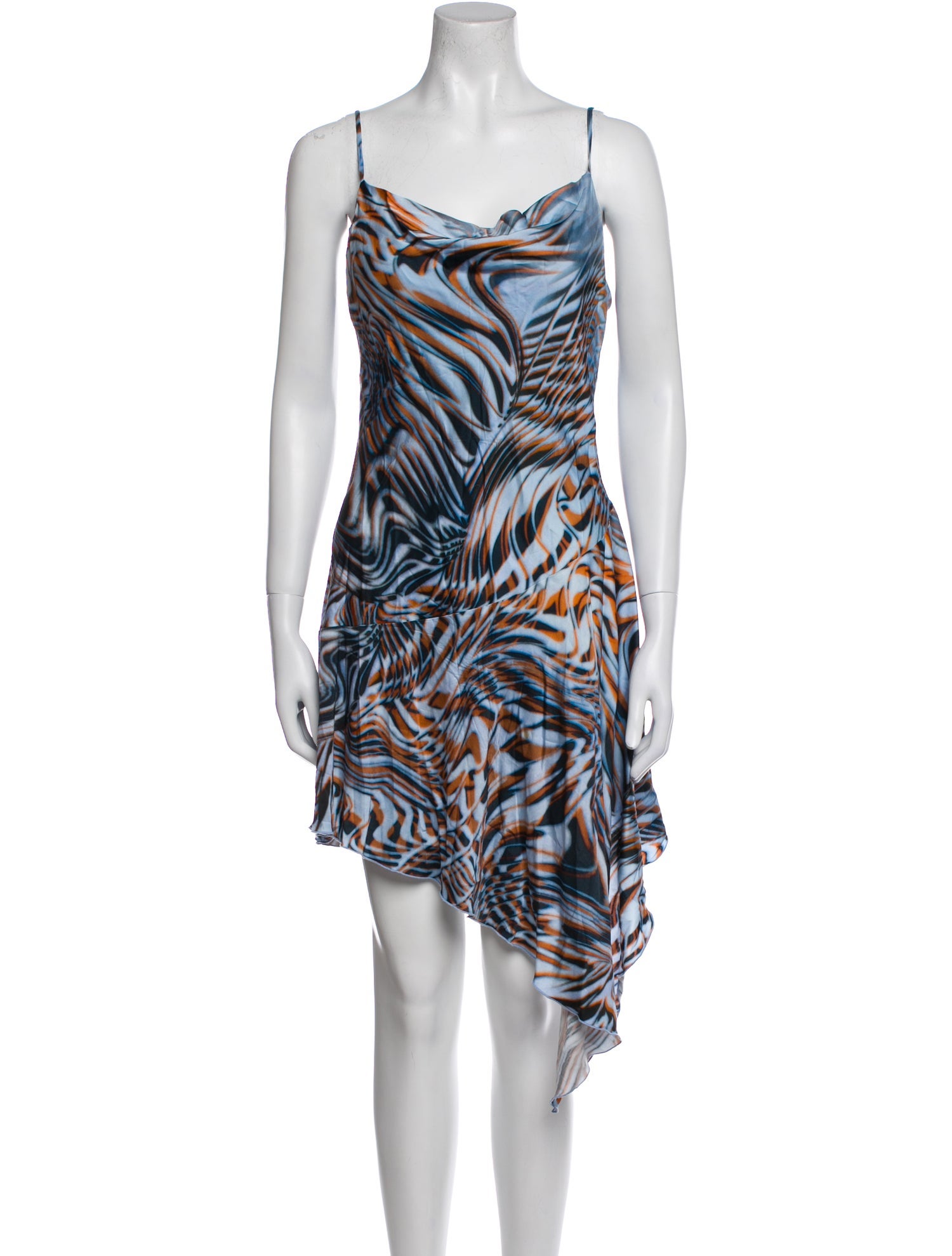 Diesel Printed Midi Length Dress