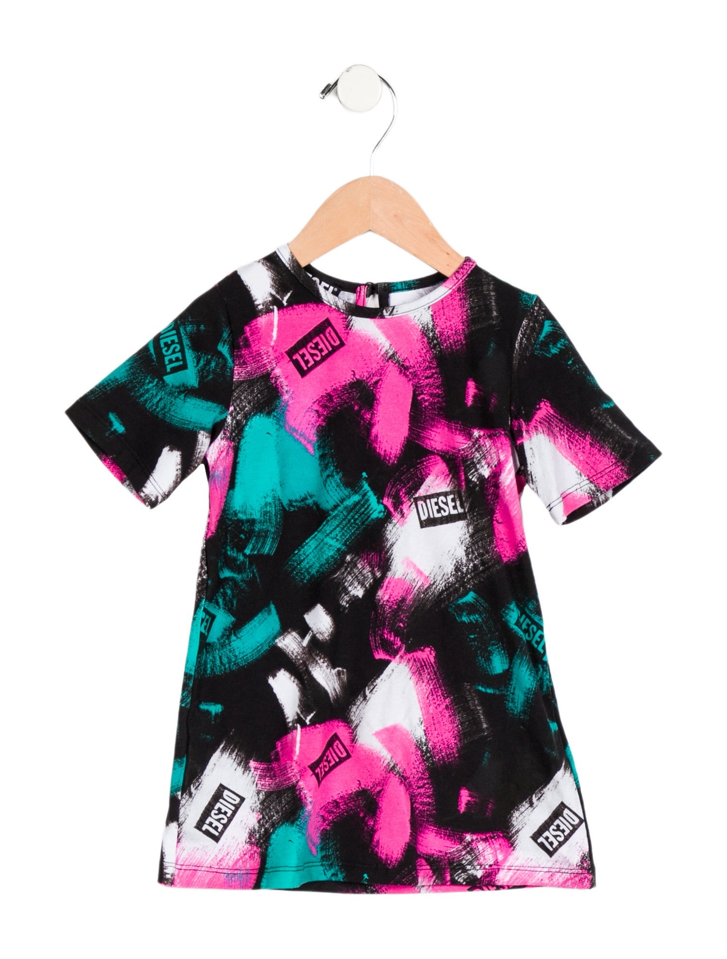 Diesel Infant Girls' Graphic Short Sleeve Top w/Tags