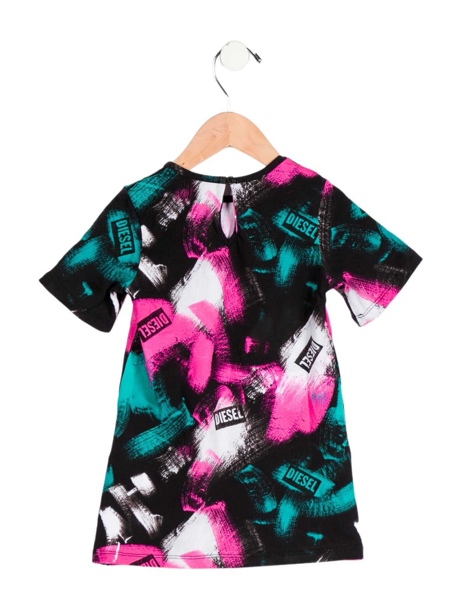 Diesel Infant Girls' Graphic Short Sleeve Top w/Tags