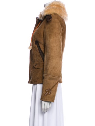 Diesel Shearling Fur Jacket