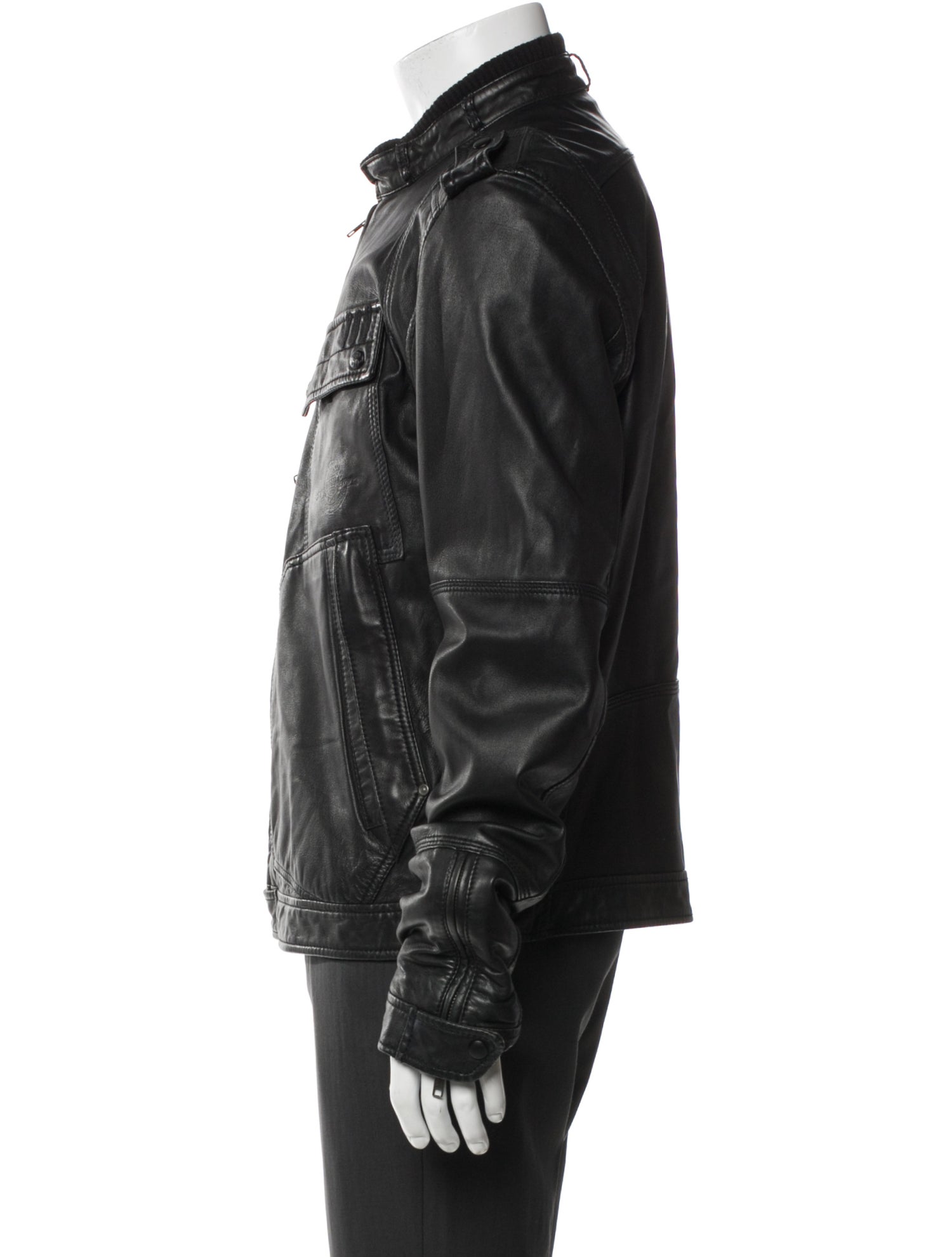 Diesel Leather Moto Jacket