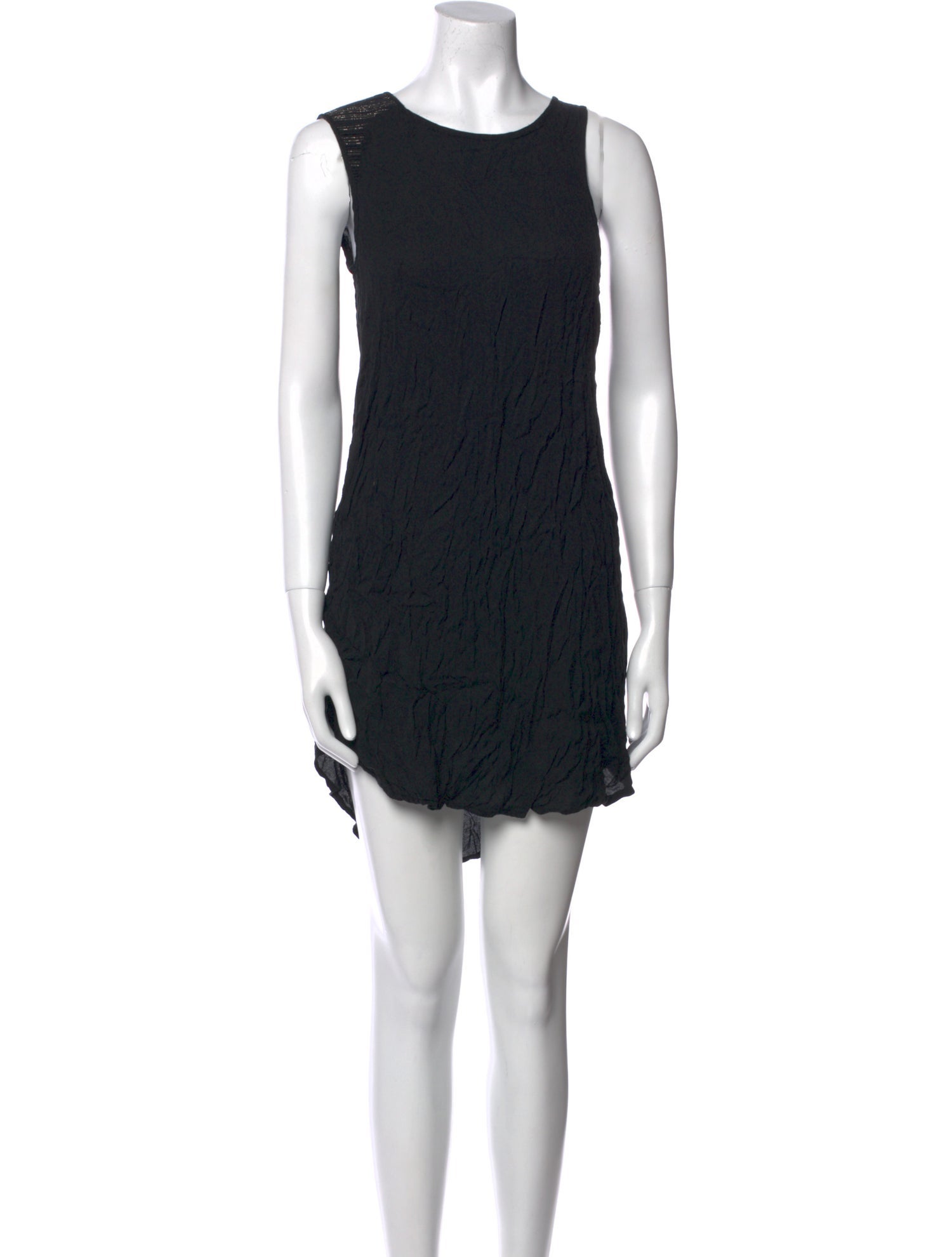 Diesel Lamb Leather Mini Dress