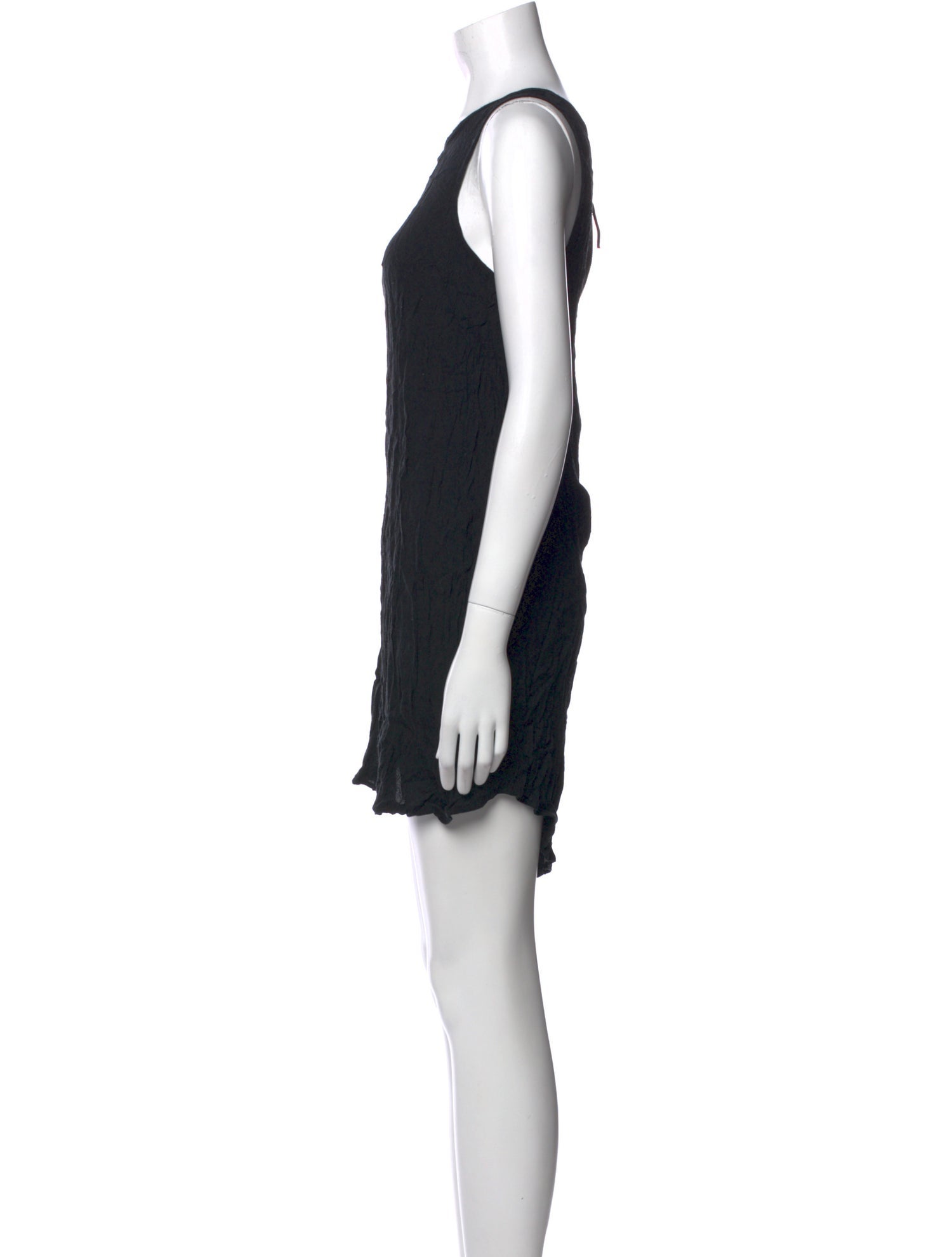 Diesel Lamb Leather Mini Dress