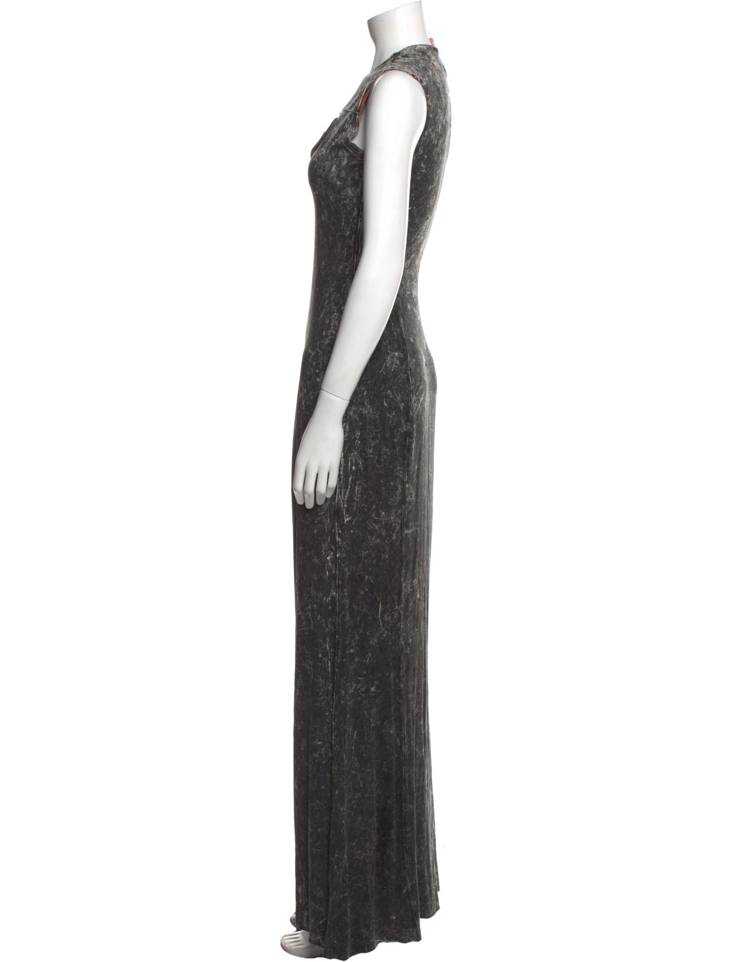 Diesel Floral Print Long Dress