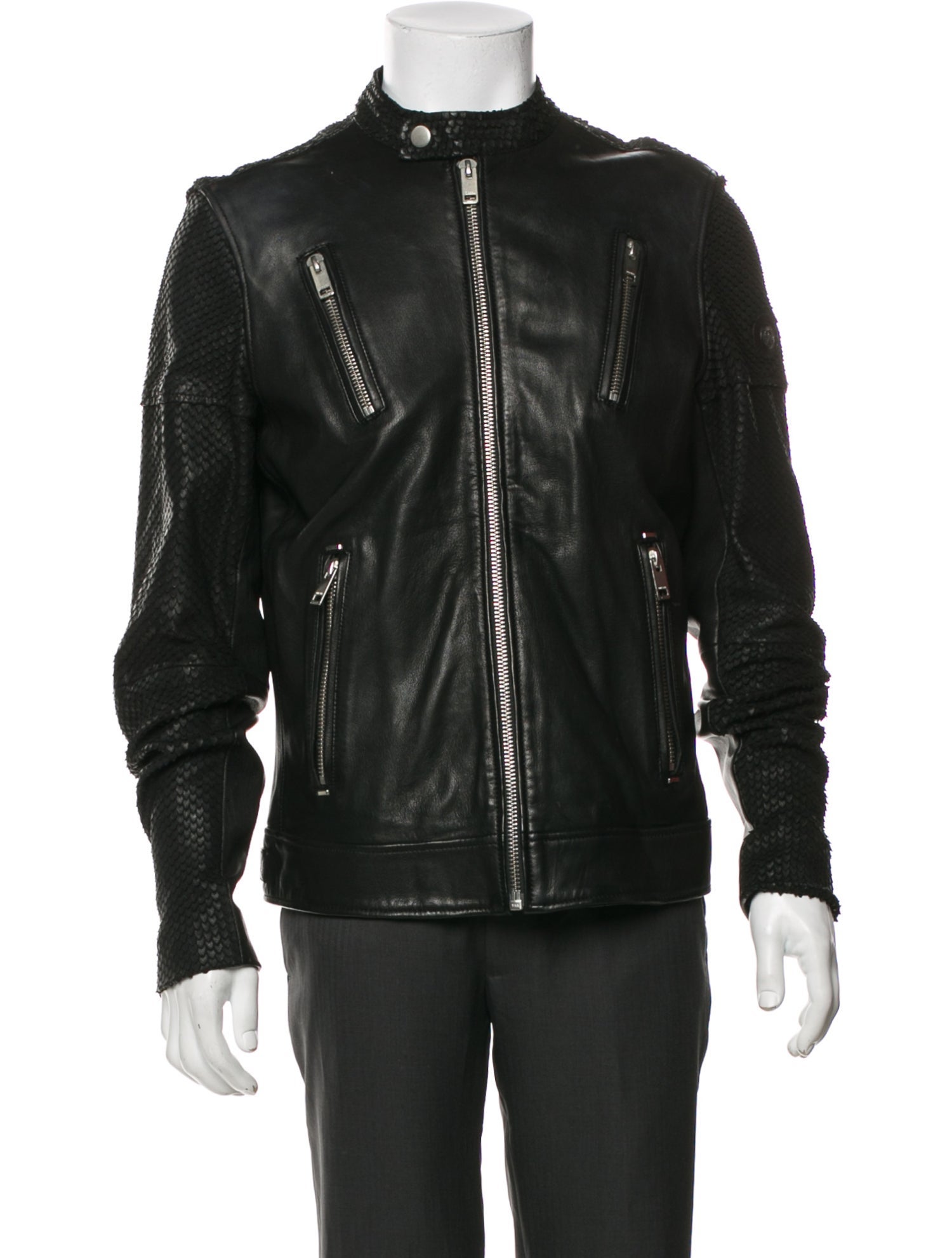 Diesel Lambskin Moto Jacket