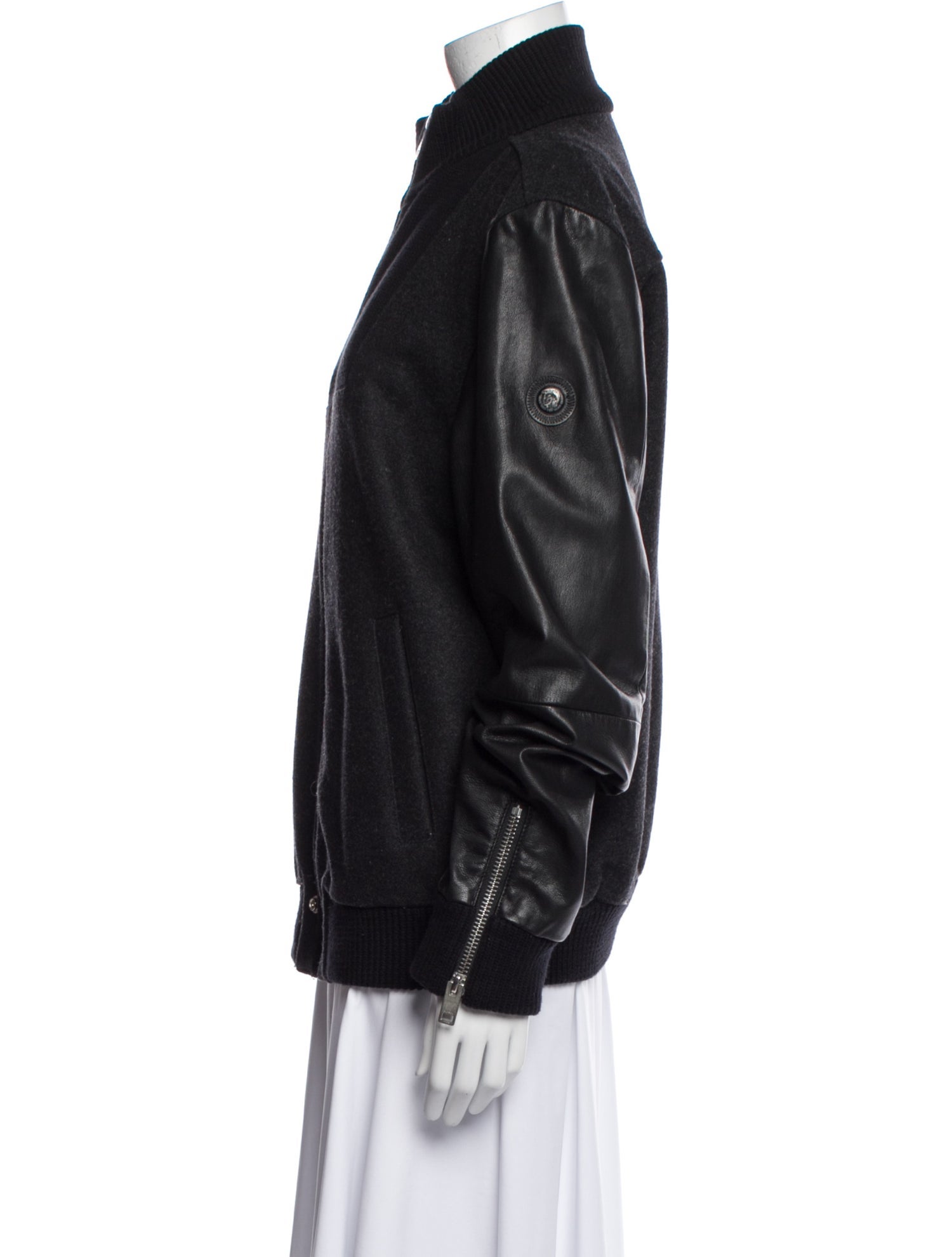 Diesel Wool Bomber Jacket