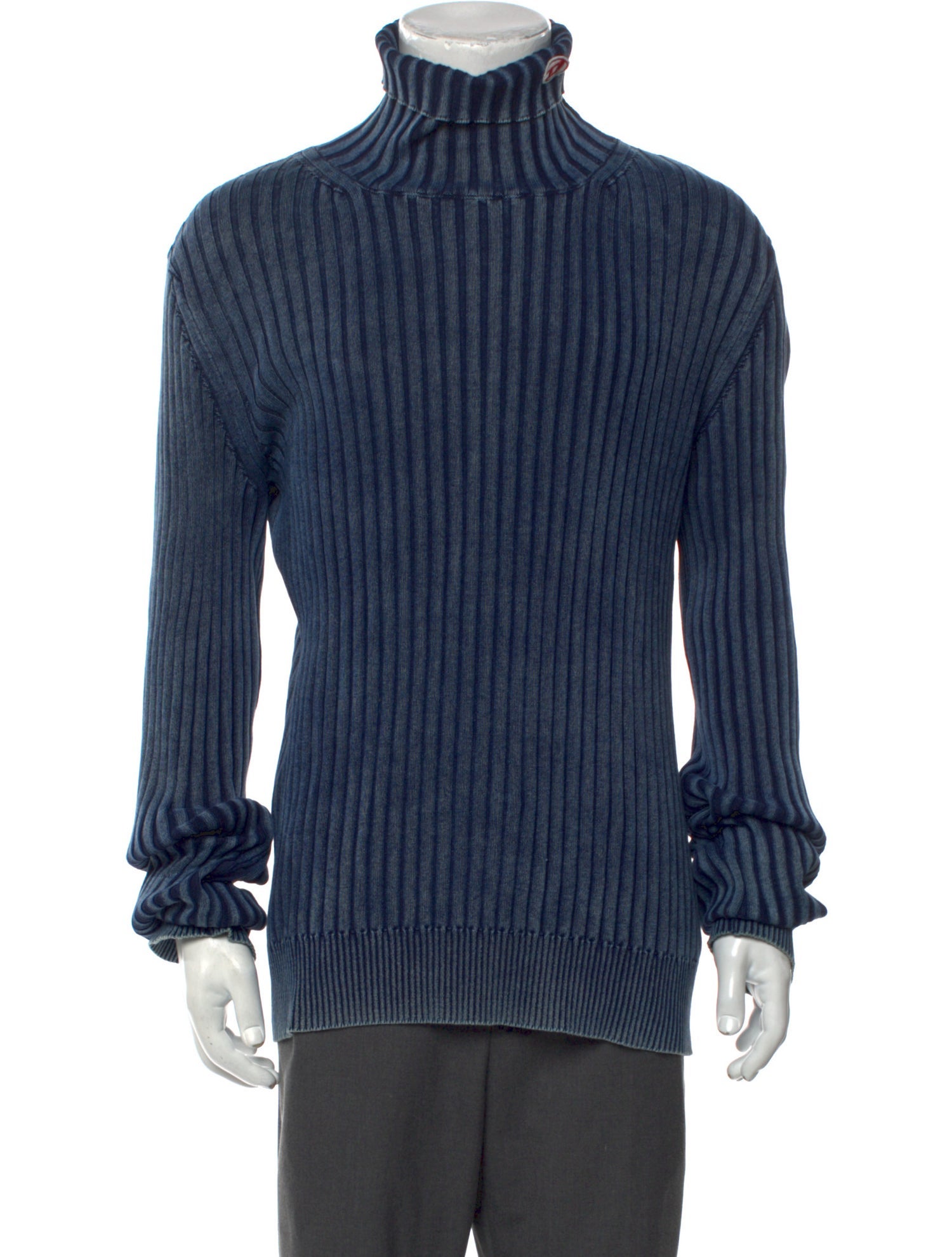 Diesel Striped Turtleneck Pullover