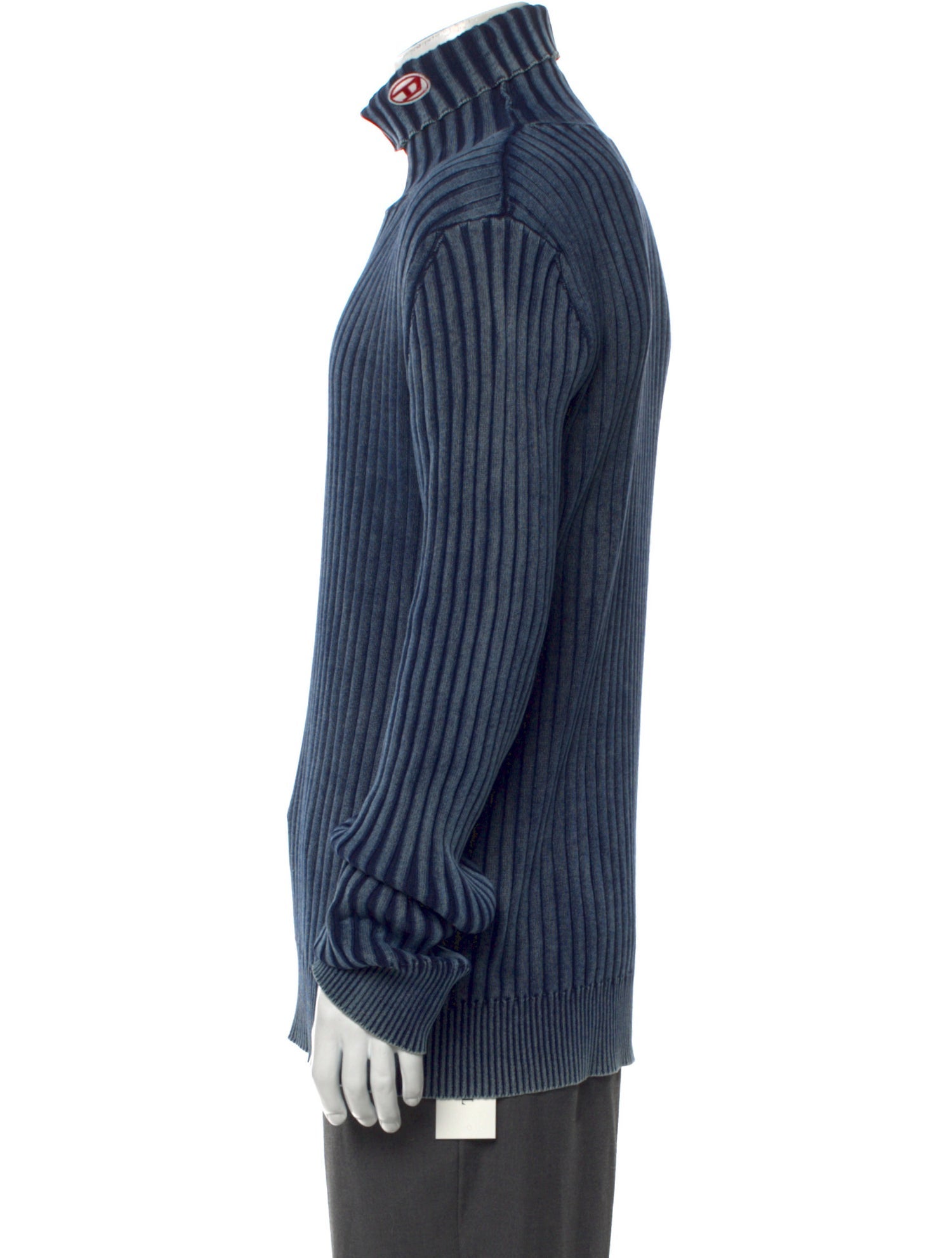 Diesel Striped Turtleneck Pullover