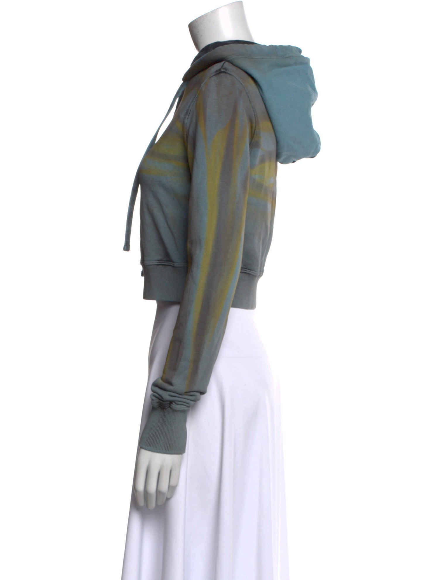 Diesel Plaid Print Crew Neck Sweatshirt