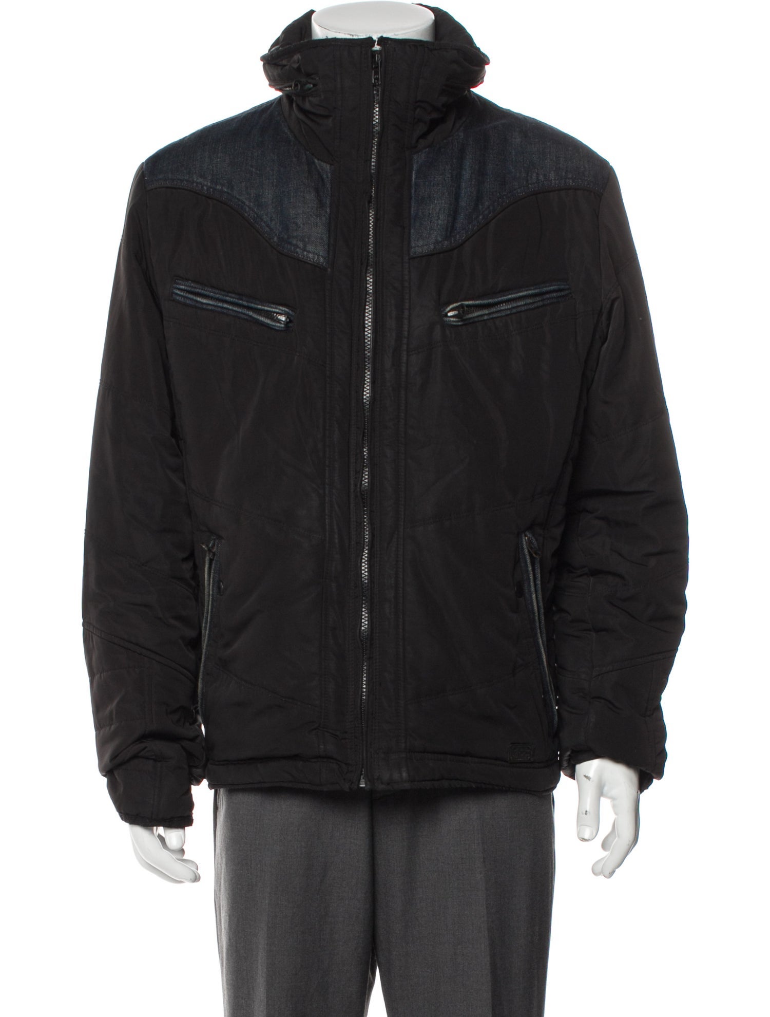 Diesel Graphic Print Windbreaker