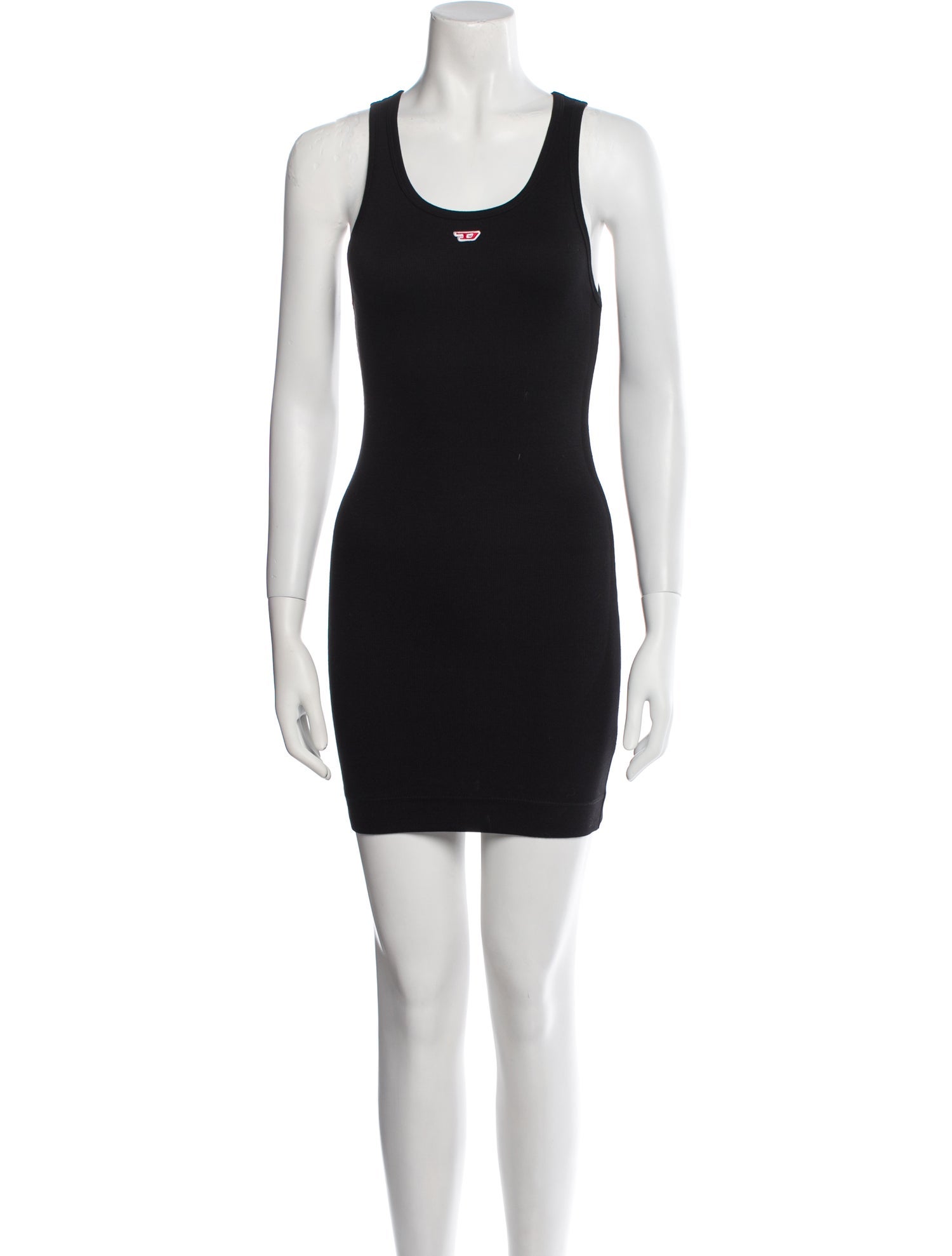 Diesel Scoop Neck Mini Dress