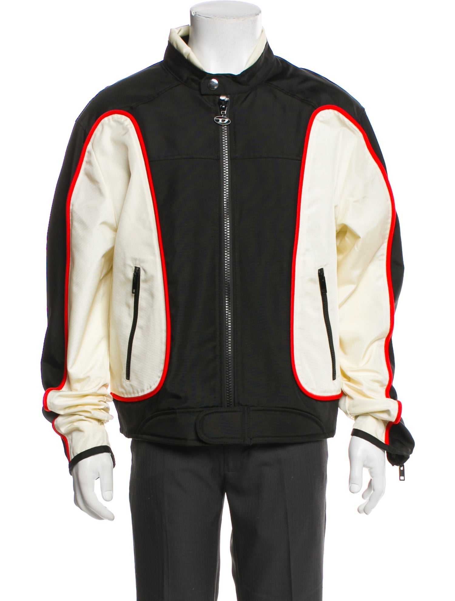 Diesel Colorblock Pattern Jacket