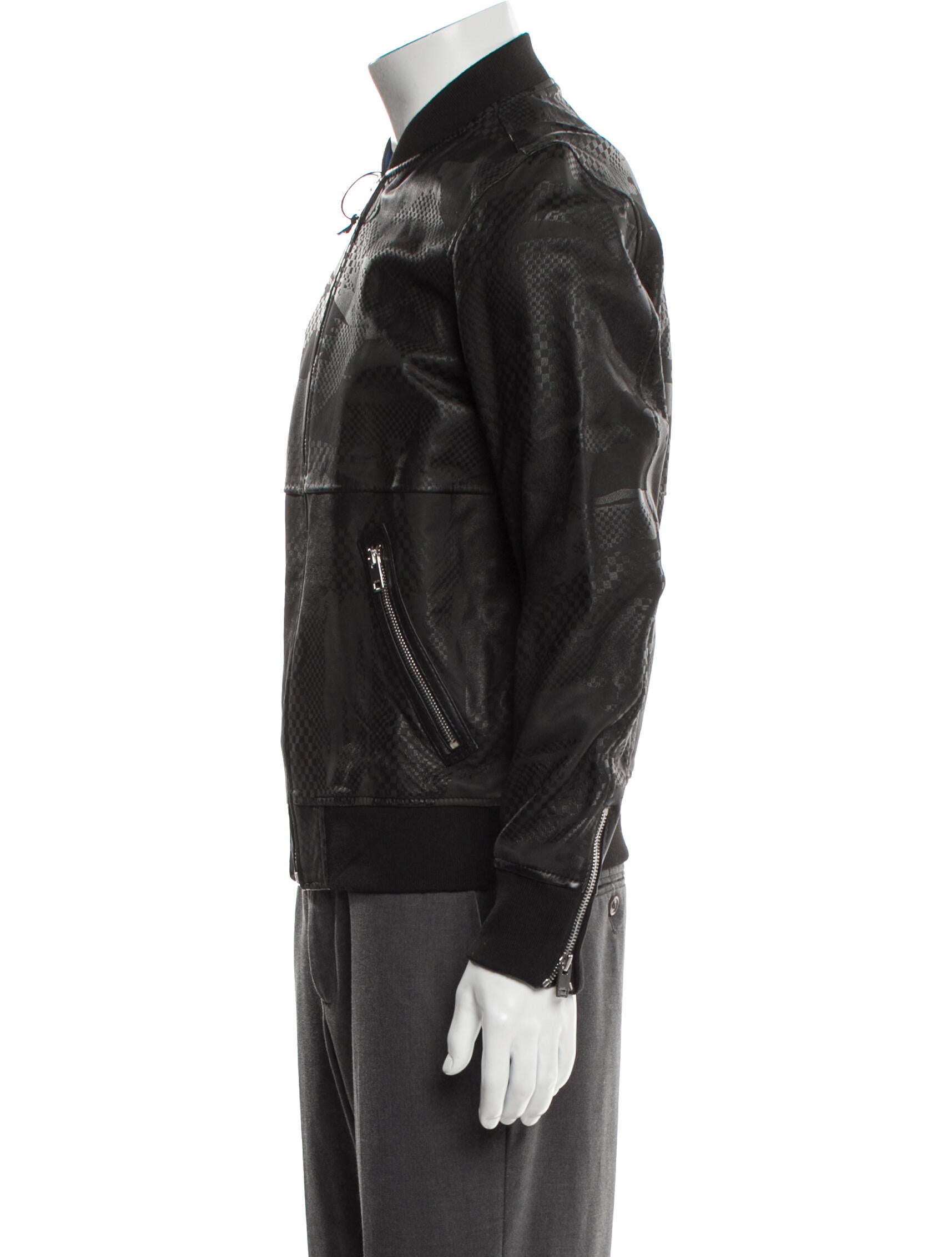 Diesel Eel Skin Bomber Jacket w/ Tags