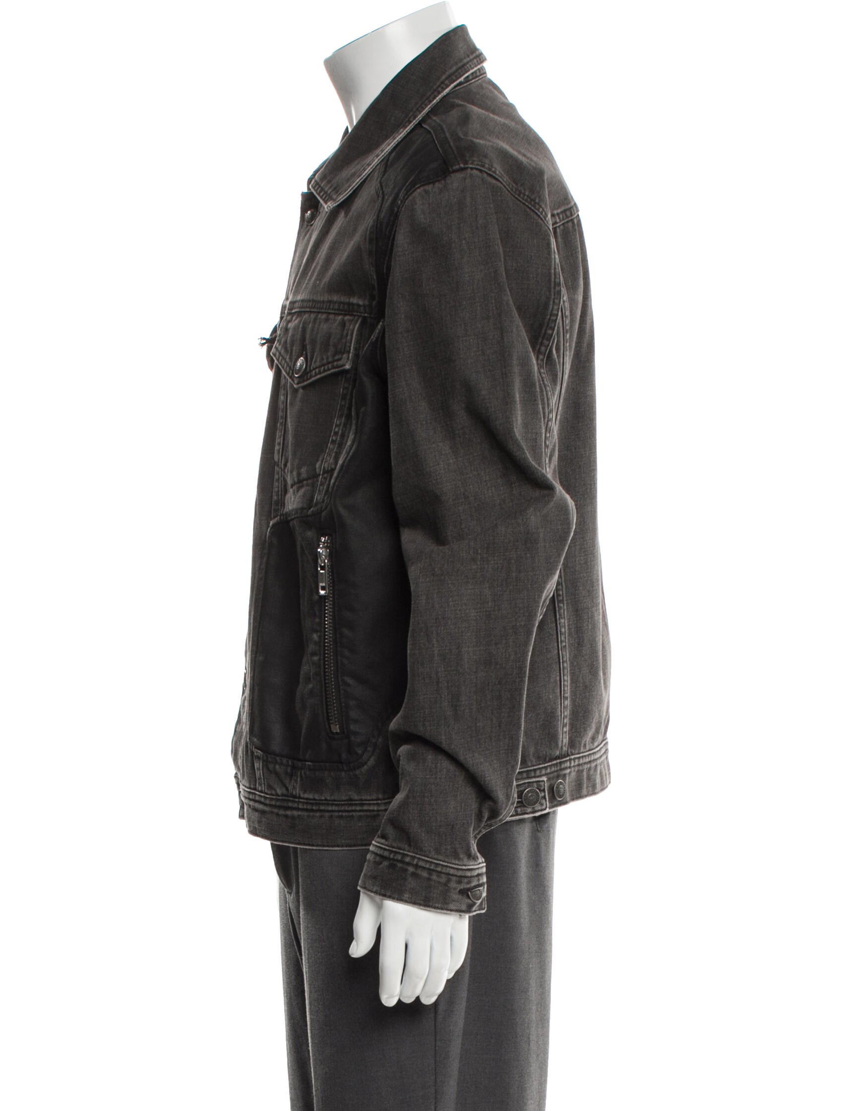 Diesel Graphic Print Denim Jacket