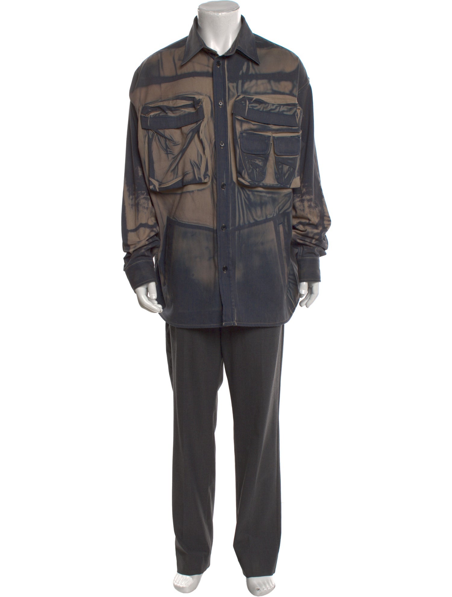 Diesel Printed Long Sleeve Shirt