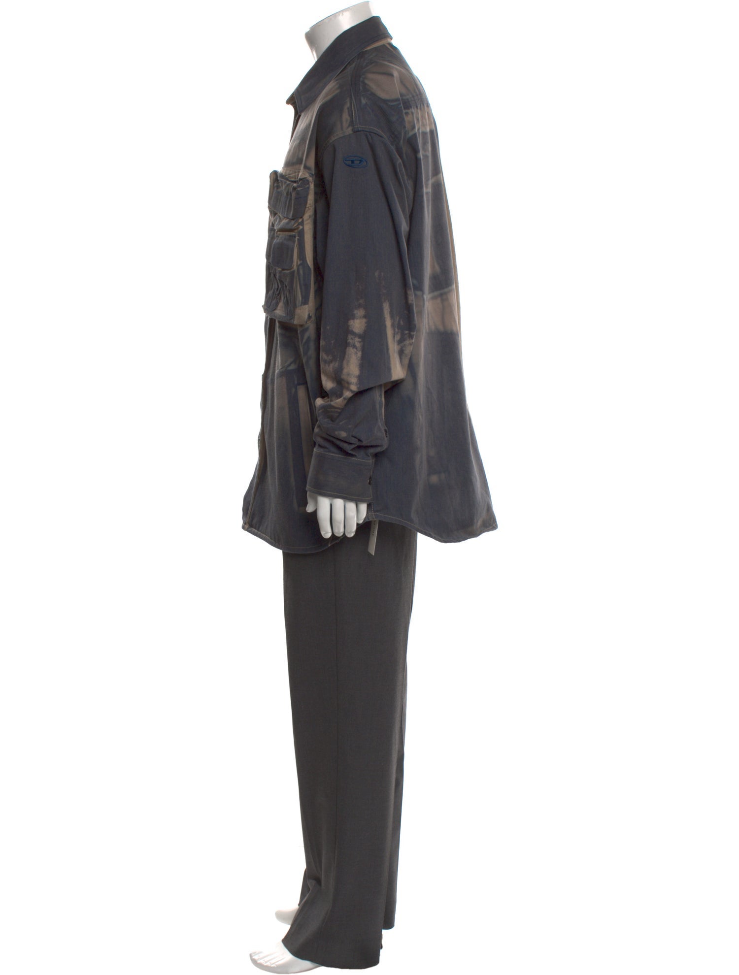 Diesel Printed Long Sleeve Shirt