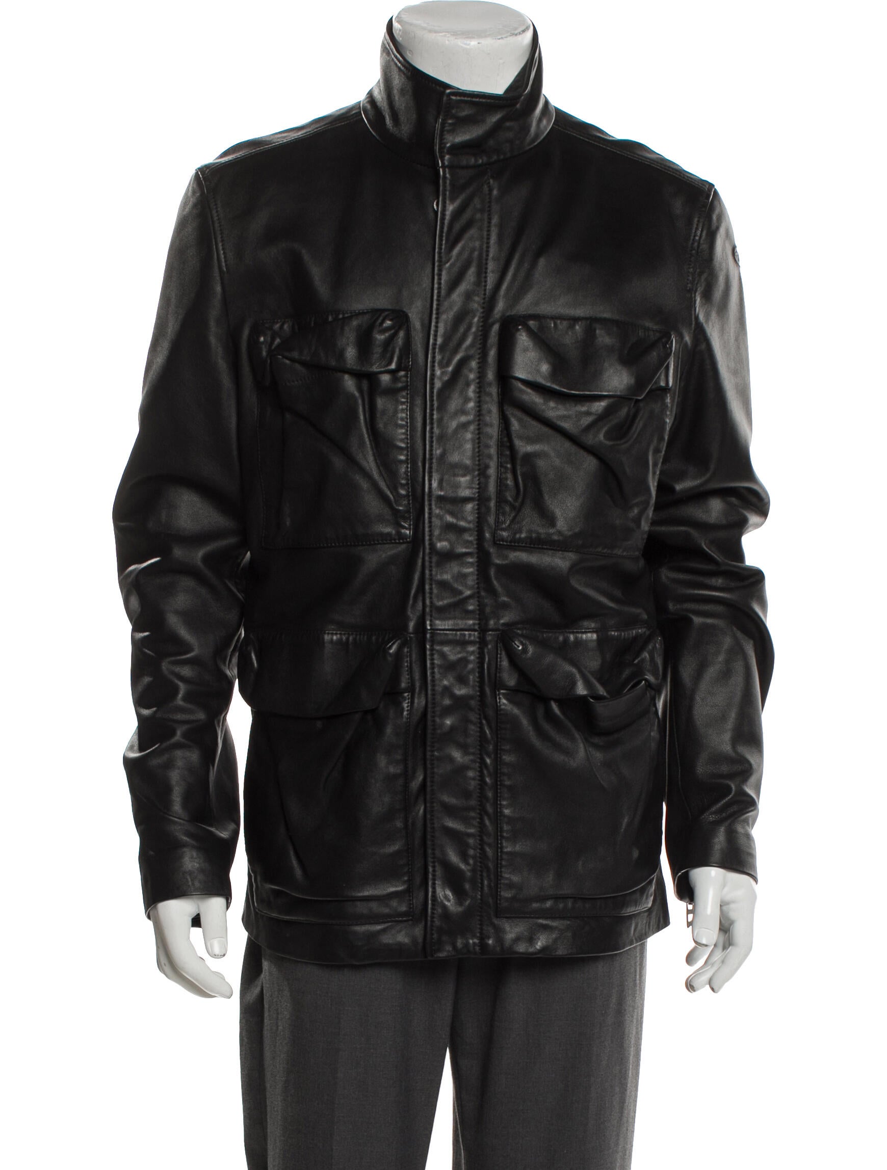 Diesel Lambskin Utility Jacket