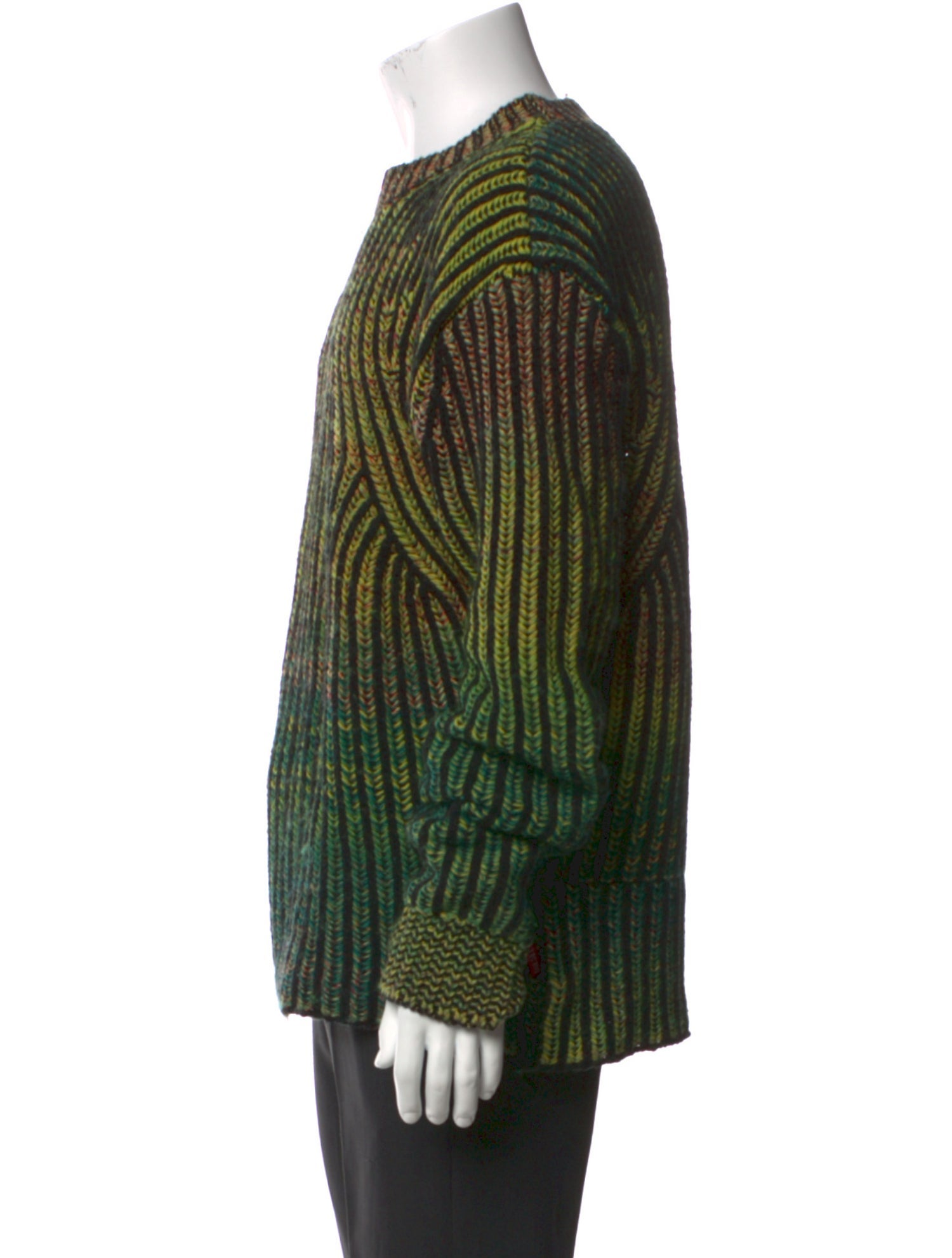 Diesel Striped Crew Neck Pullover