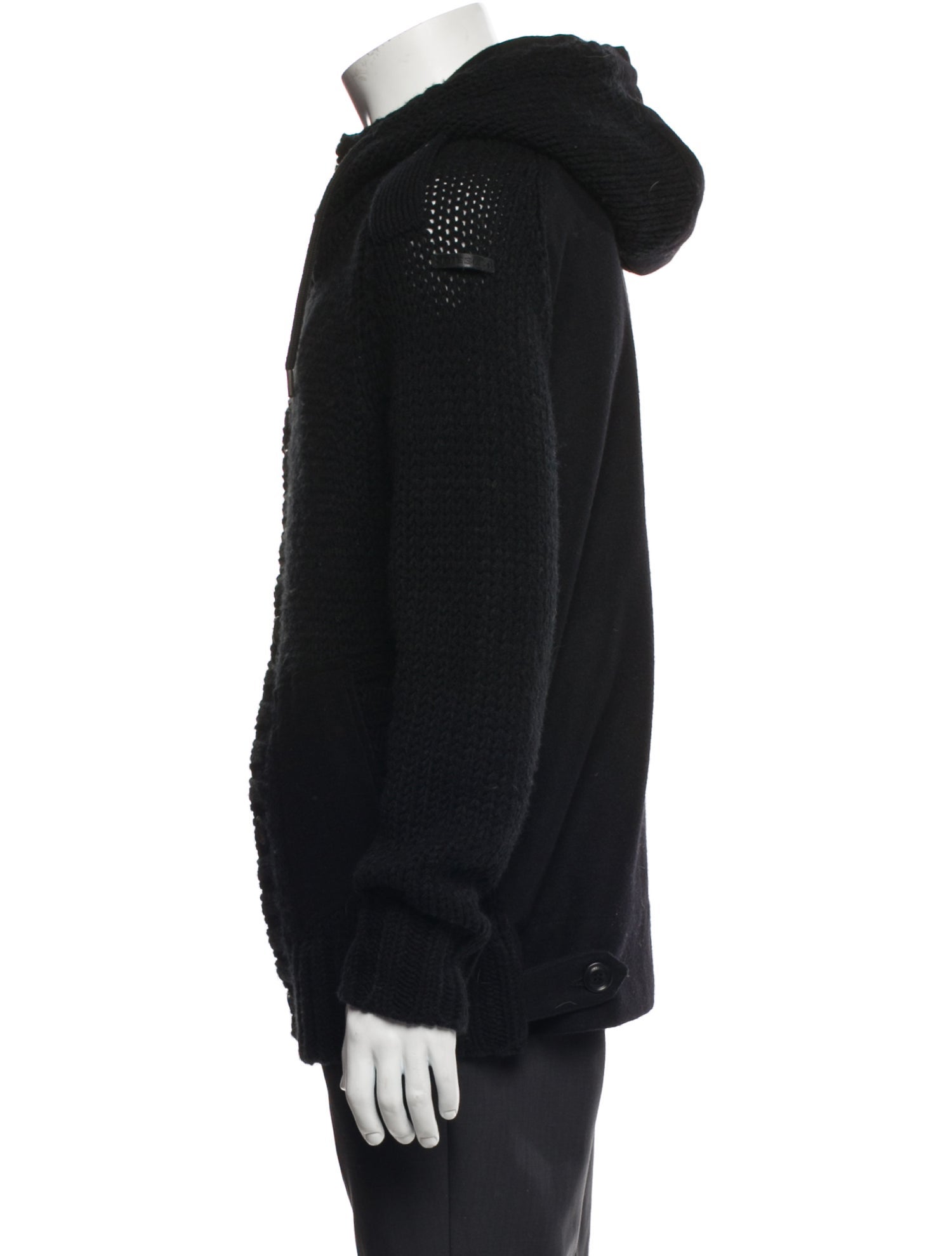 Diesel Turtleneck Long Sleeve Cardigan