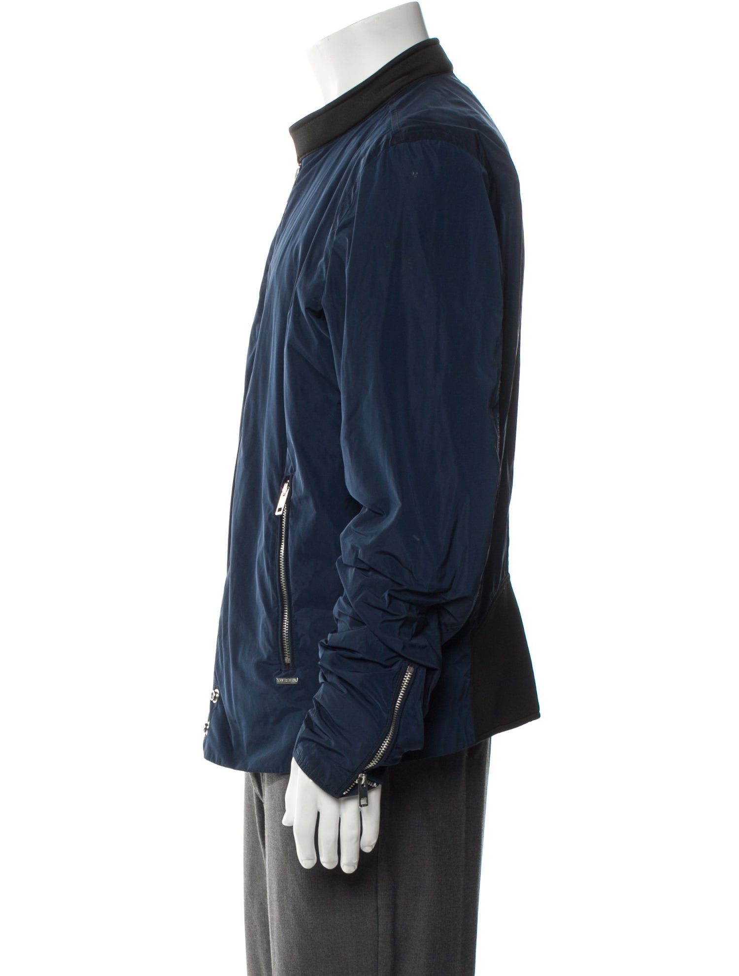 Diesel Striped Windbreaker