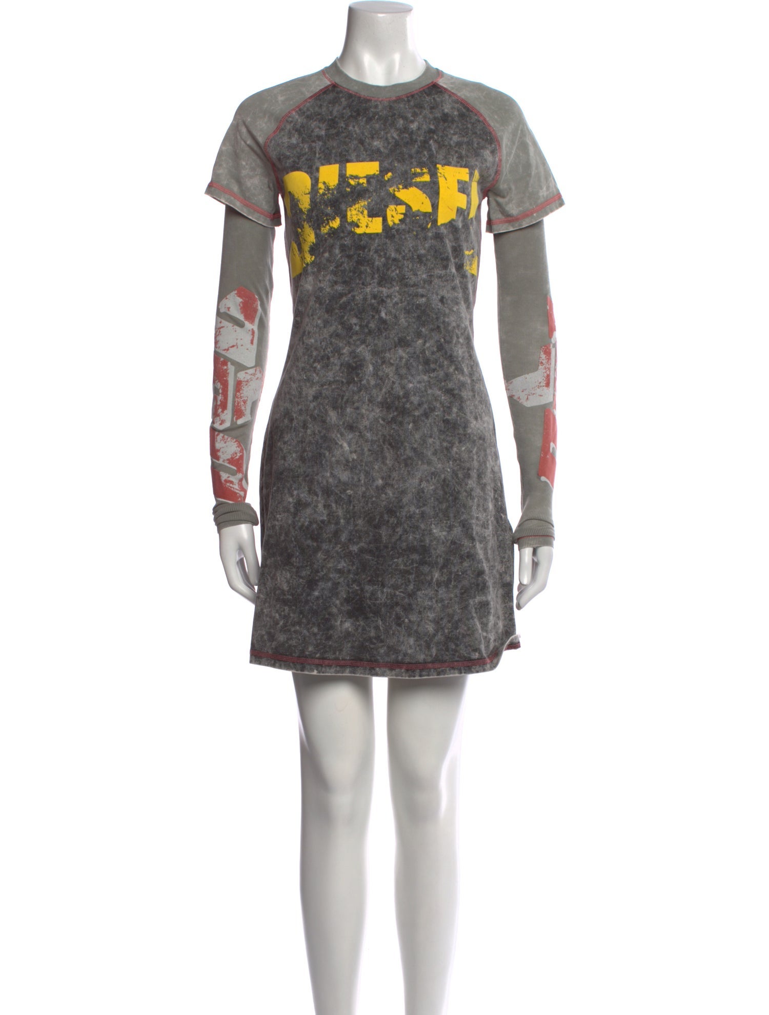 Diesel Printed Mini Dress