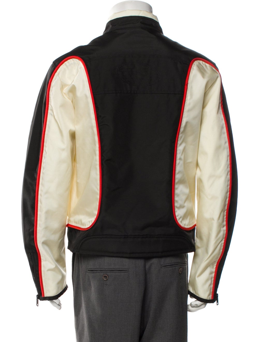 Diesel Jacket Colorblock Pattern Deconstructed Li… - image 3