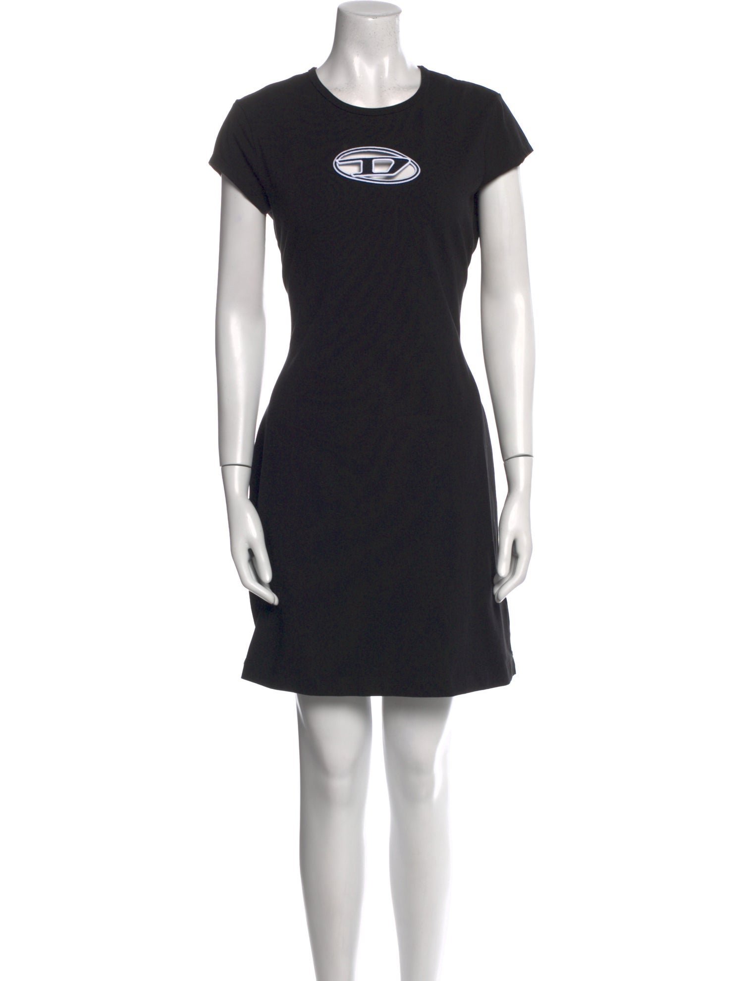 Diesel Crew Neck Mini Dress