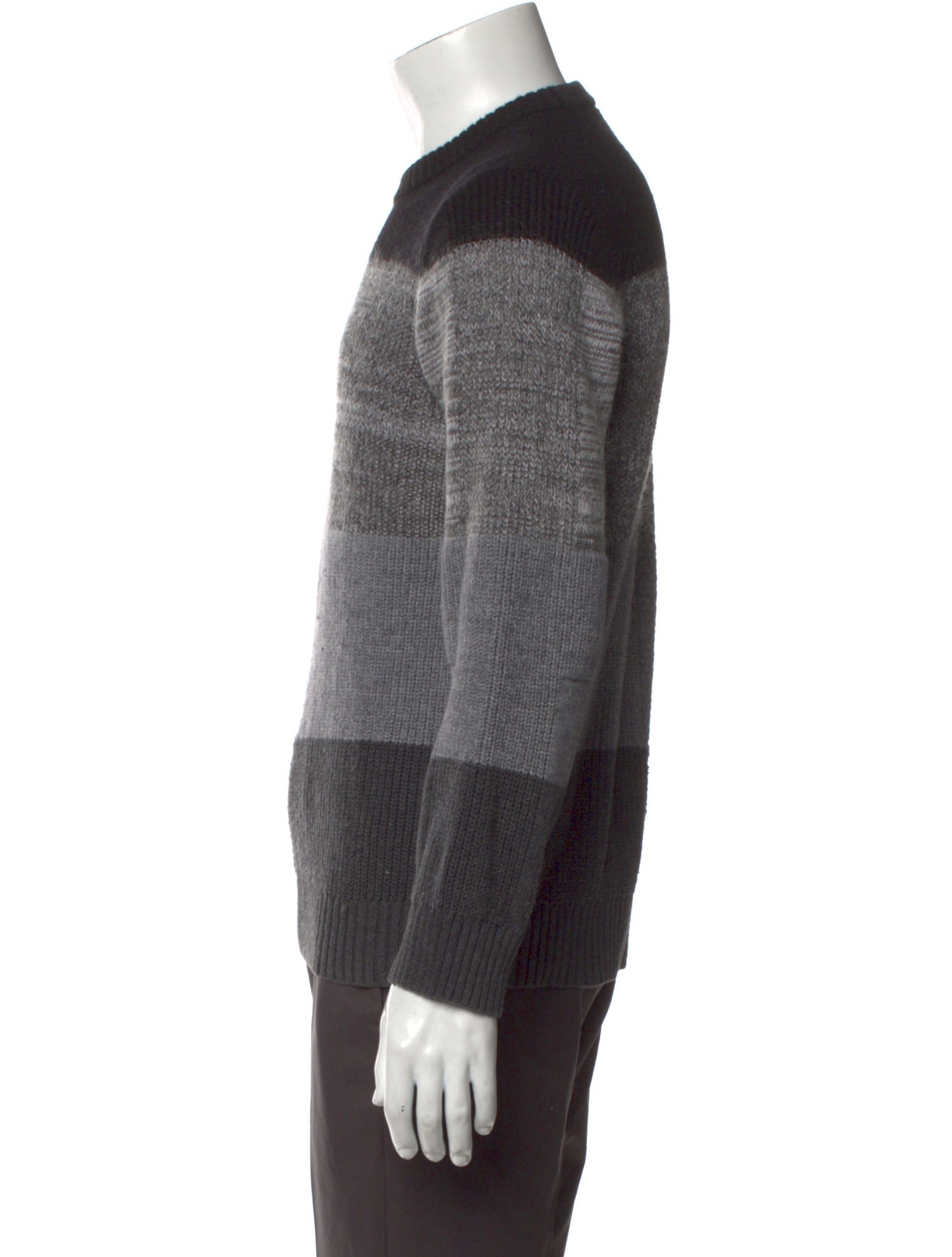 Diesel Striped Crew Neck Pullover