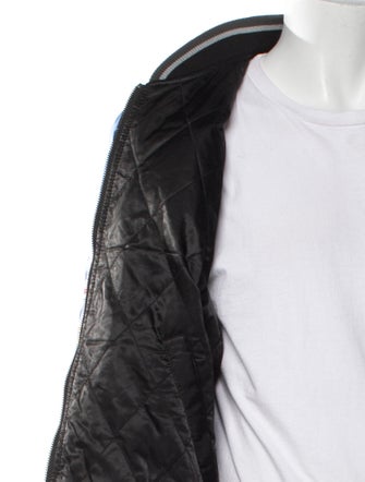 Diesel Colorblock Pattern Bomber Jacket