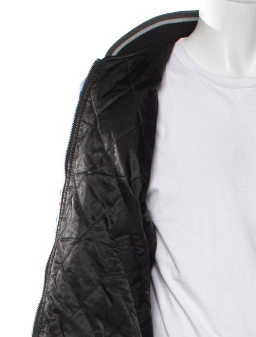 Diesel Colorblock Pattern Bomber Jacket