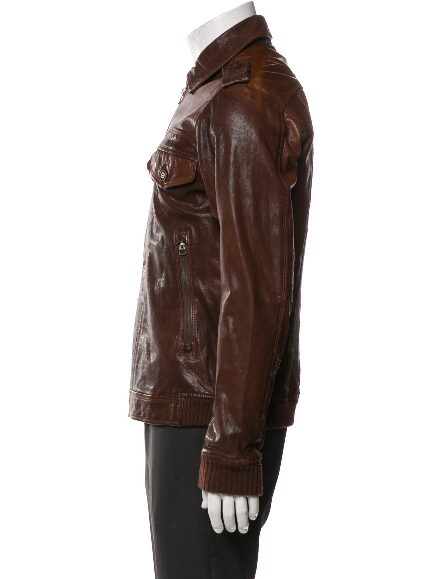 Diesel Leather Moto Jacket